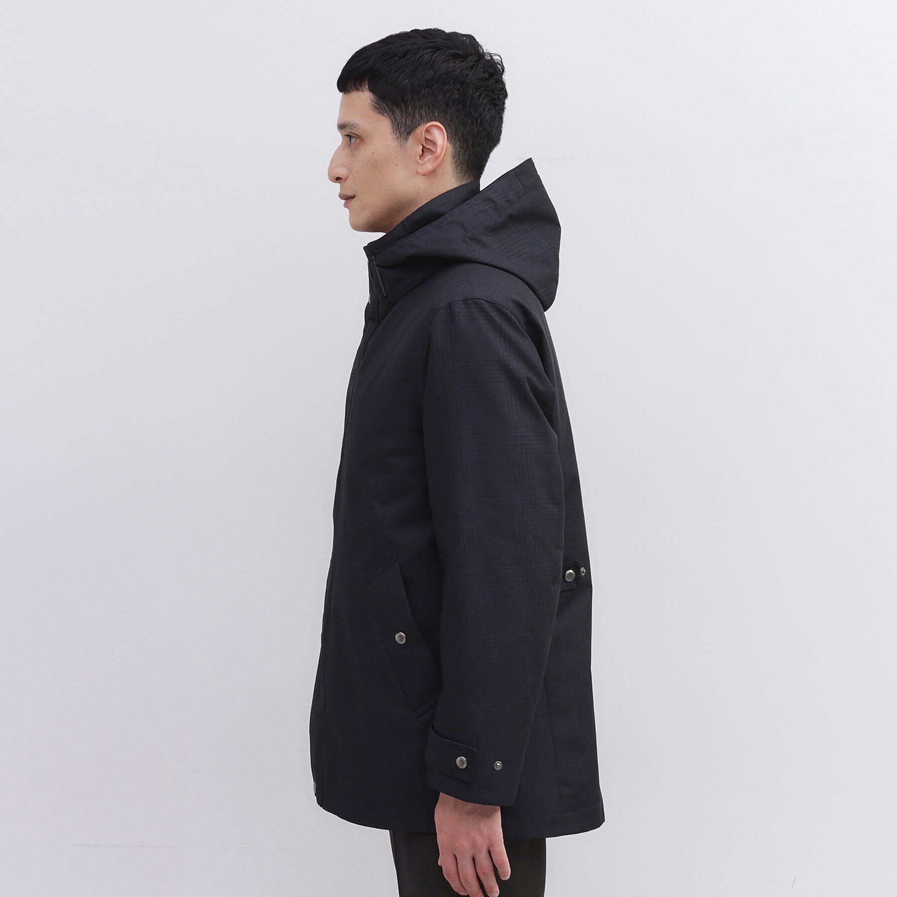 TAKEO KIKUCHI「【3WAY】グレンチェック ダウンライナー ブルゾン」|ブルゾン・スタジャン|