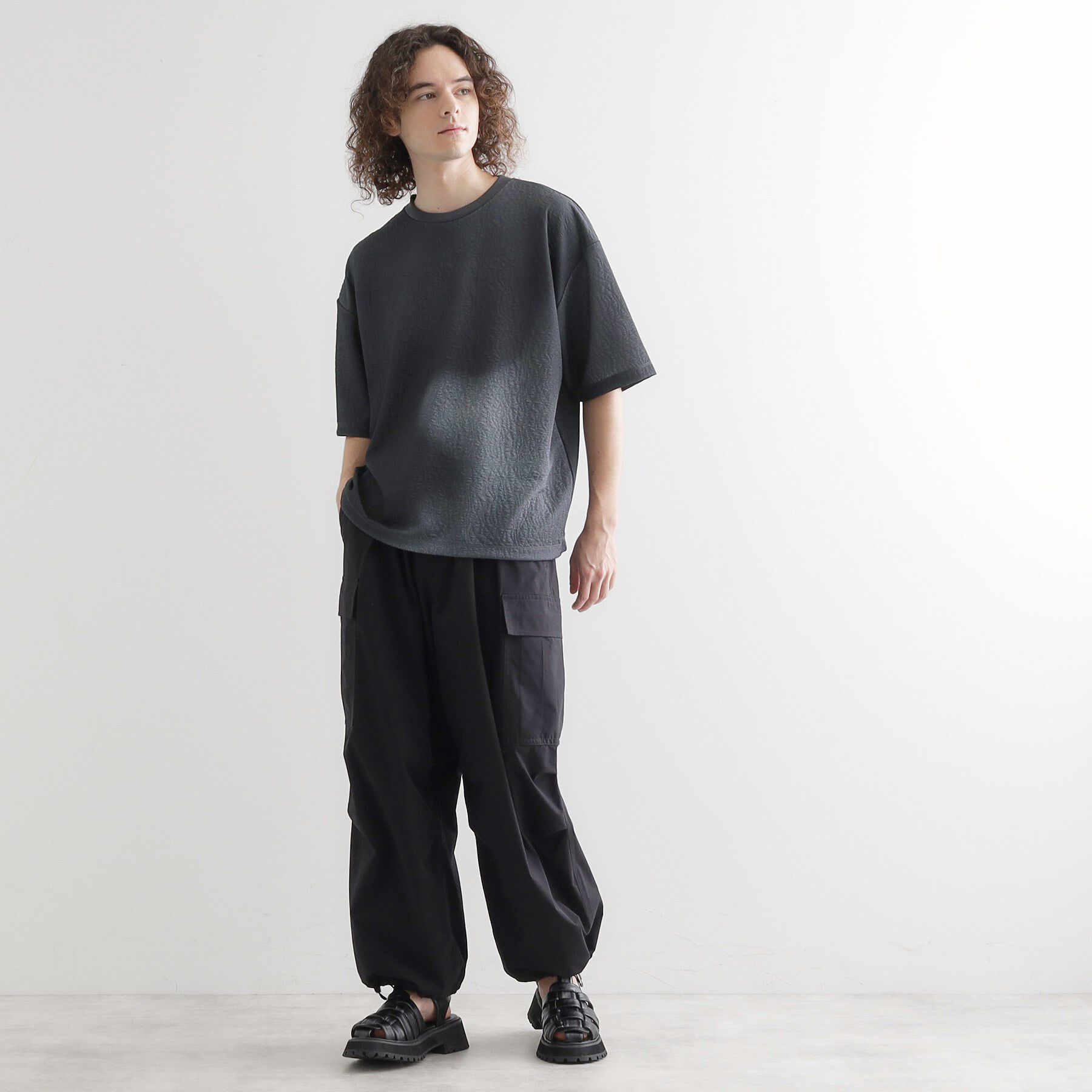 tk.TAKEO KIKUCHI「ブラーフクレジャカードカットソー」|Tシャツ・カットソー|