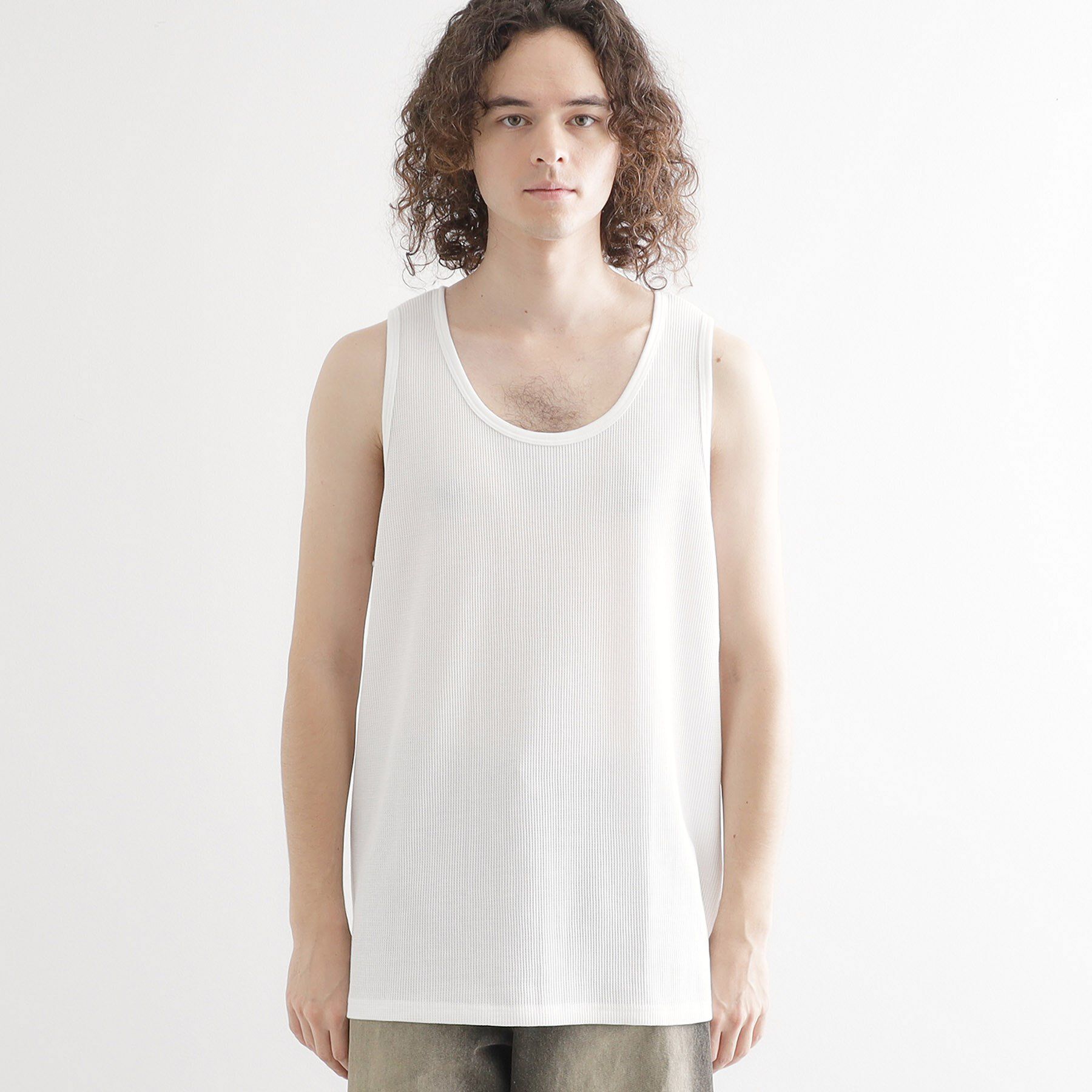 tk.TAKEO KIKUCHI「【セットアイテム】透かし編みオープンシャツ」|シャツ・ブラウス|