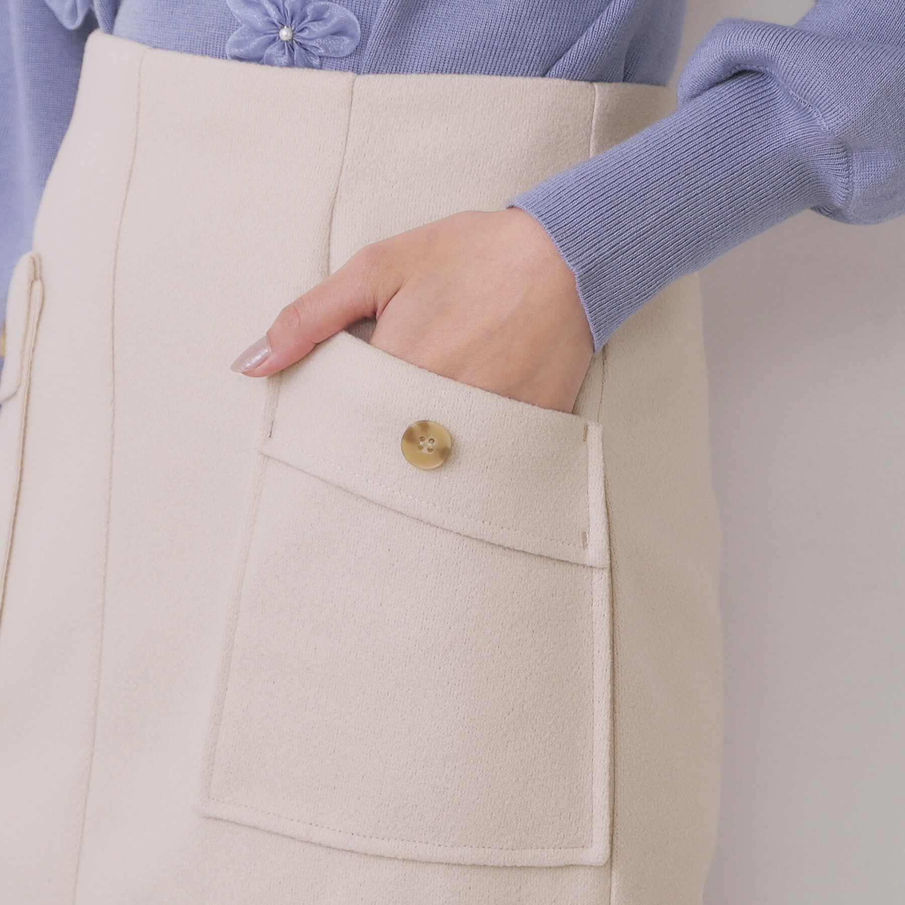 index「ポケットタイトスカート【洗濯機OK/イージーケア/防シワ】」|スカート|