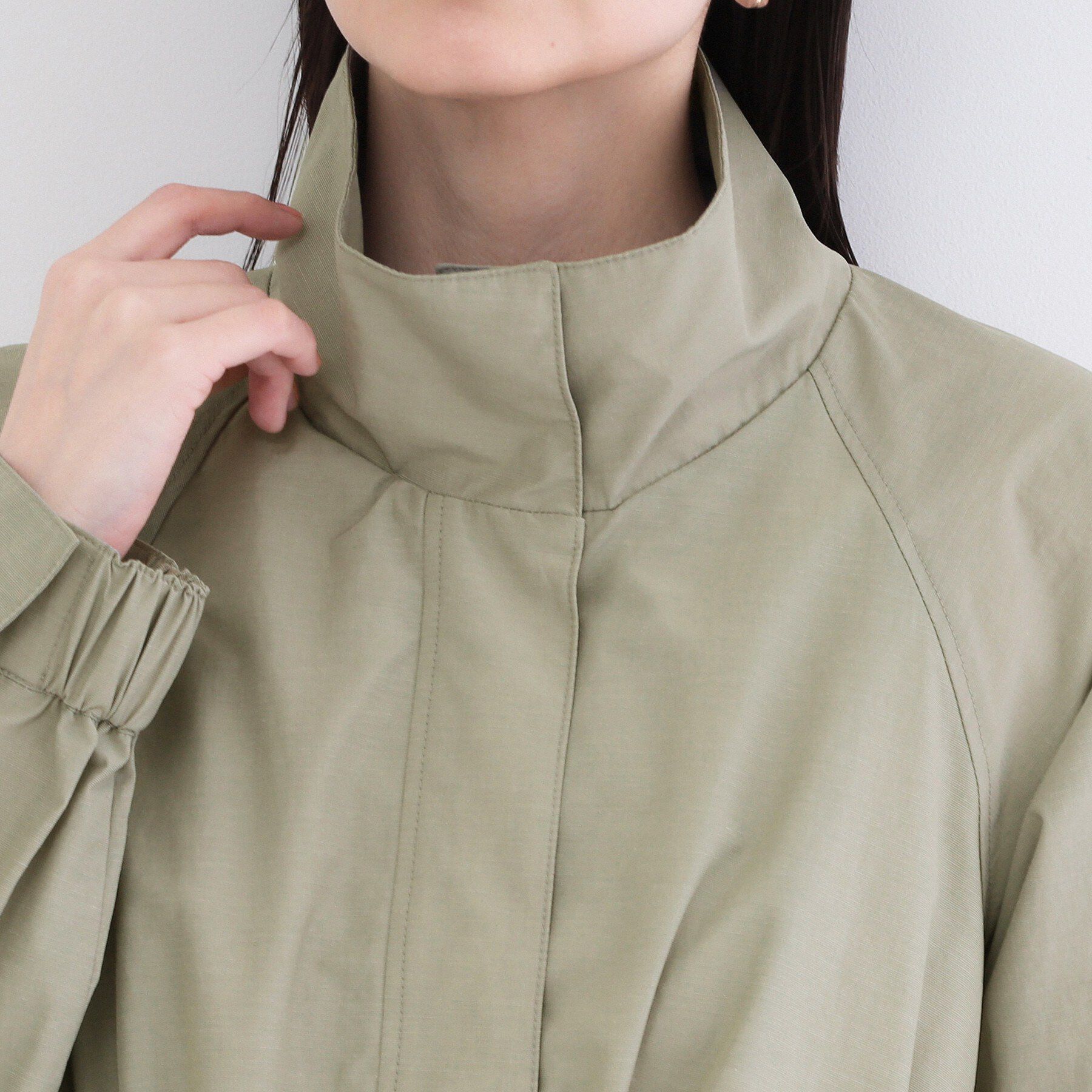 OPAQUE.CLIP「撥水スタンドZIPブルゾン【洗濯機OK/UVケア/花粉対応】」|ブルゾン・スタジャン|