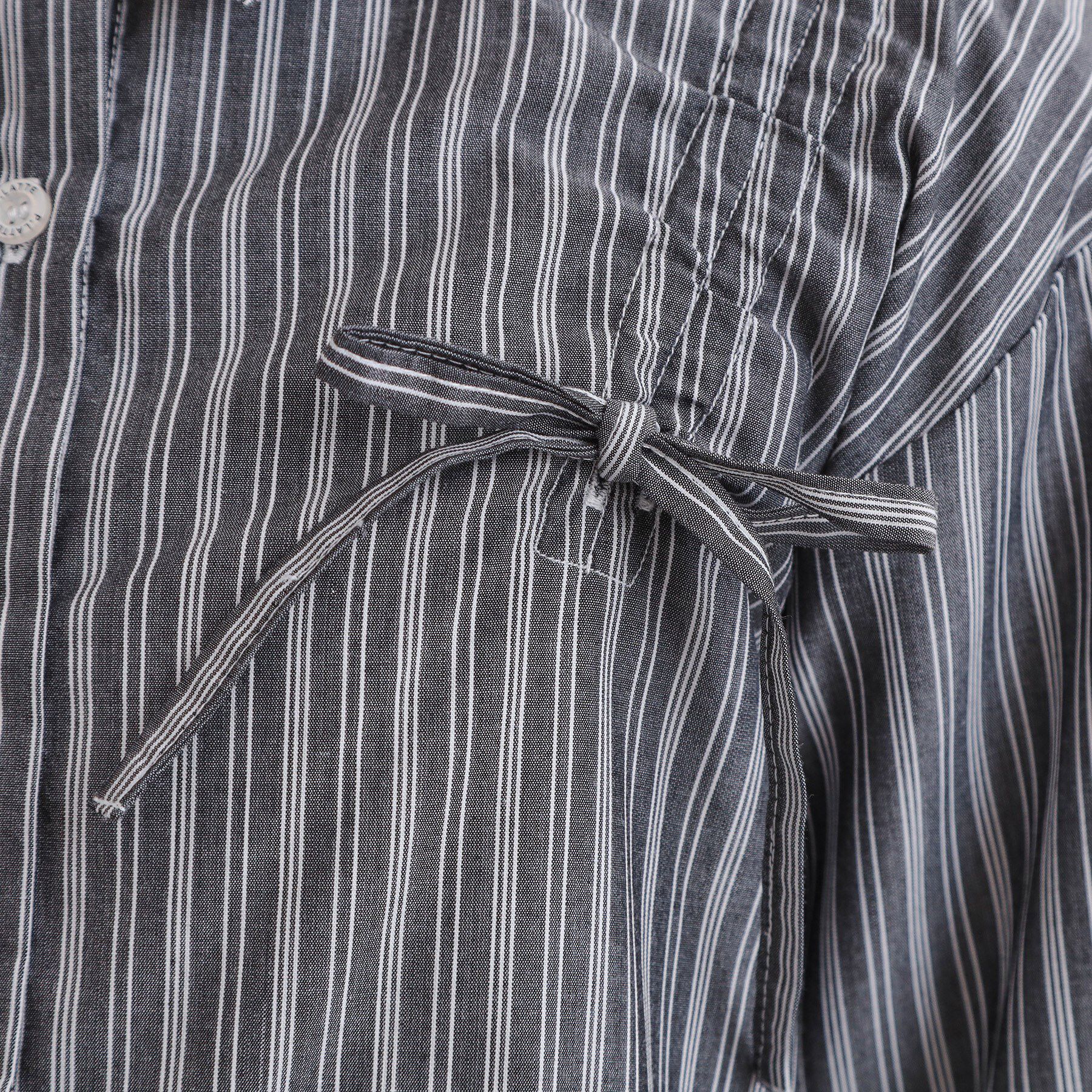 PINK-latte「ショルダードロストリボンシャツ」|シャツ・ブラウス|