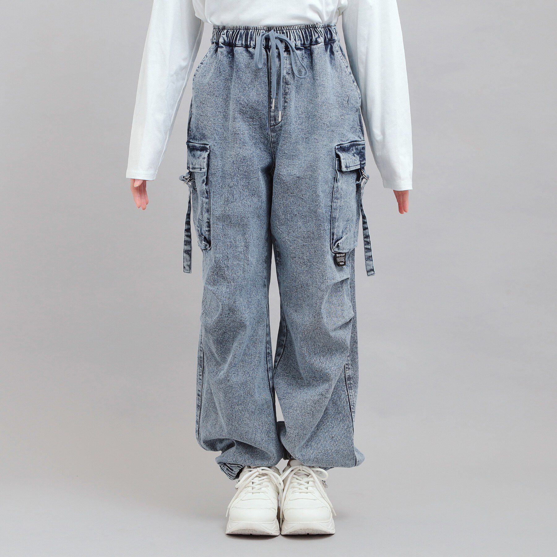 PINK-latte「デニムカーゴパンツ」|その他|