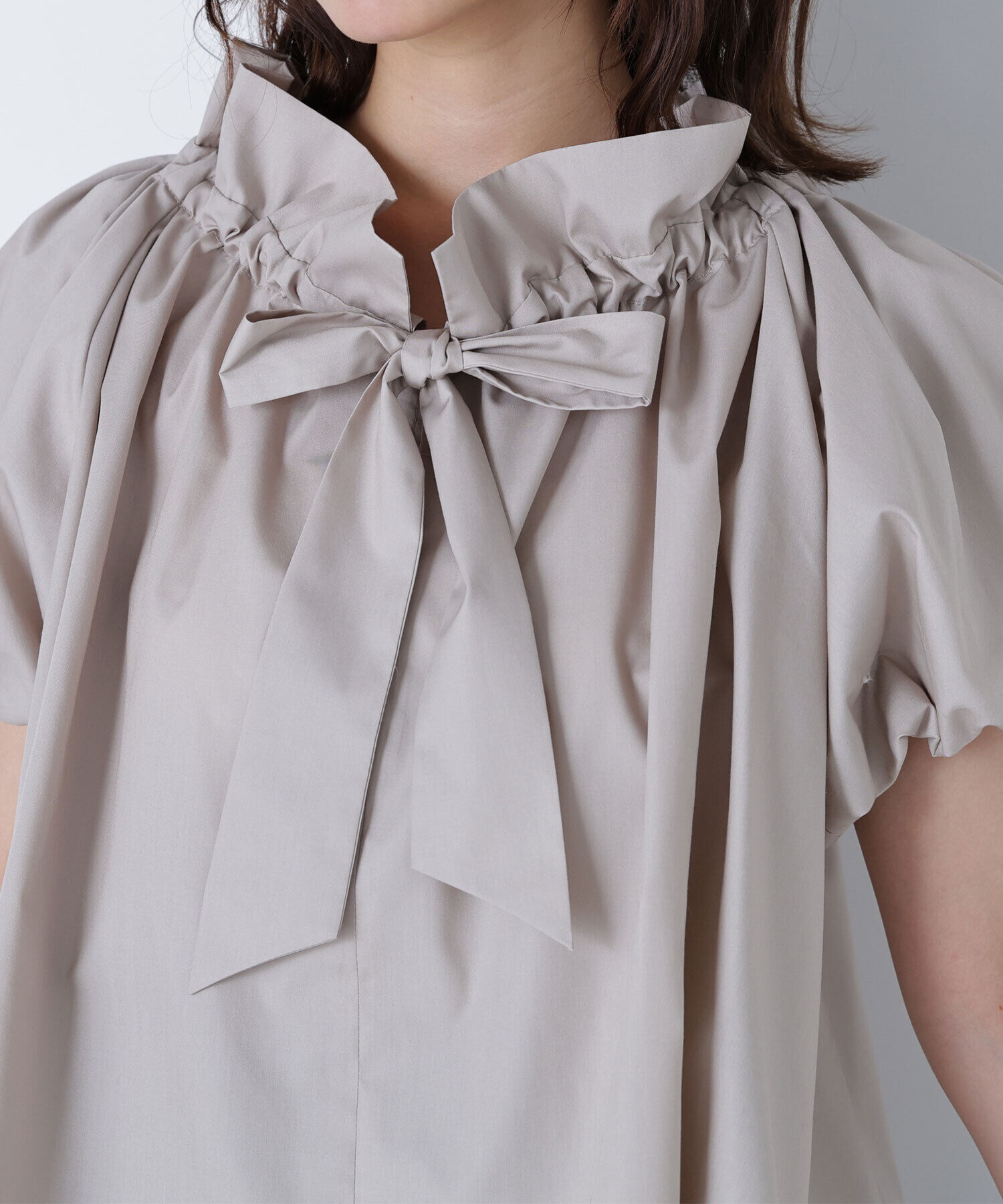 「2wayリボンボウブラウス」|シャツ・ブラウス|