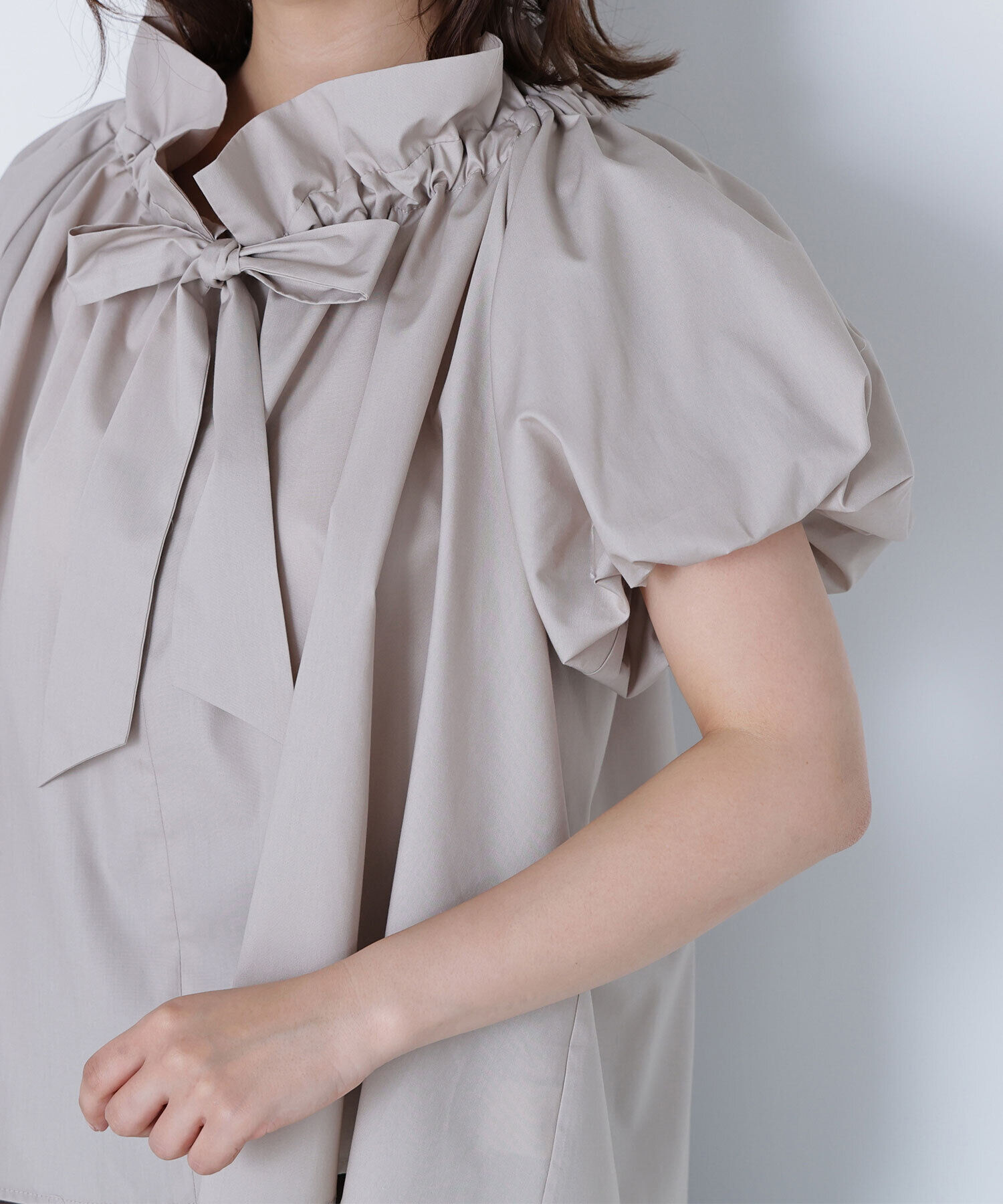  「2wayリボンボウブラウス」|シャツ・ブラウス|