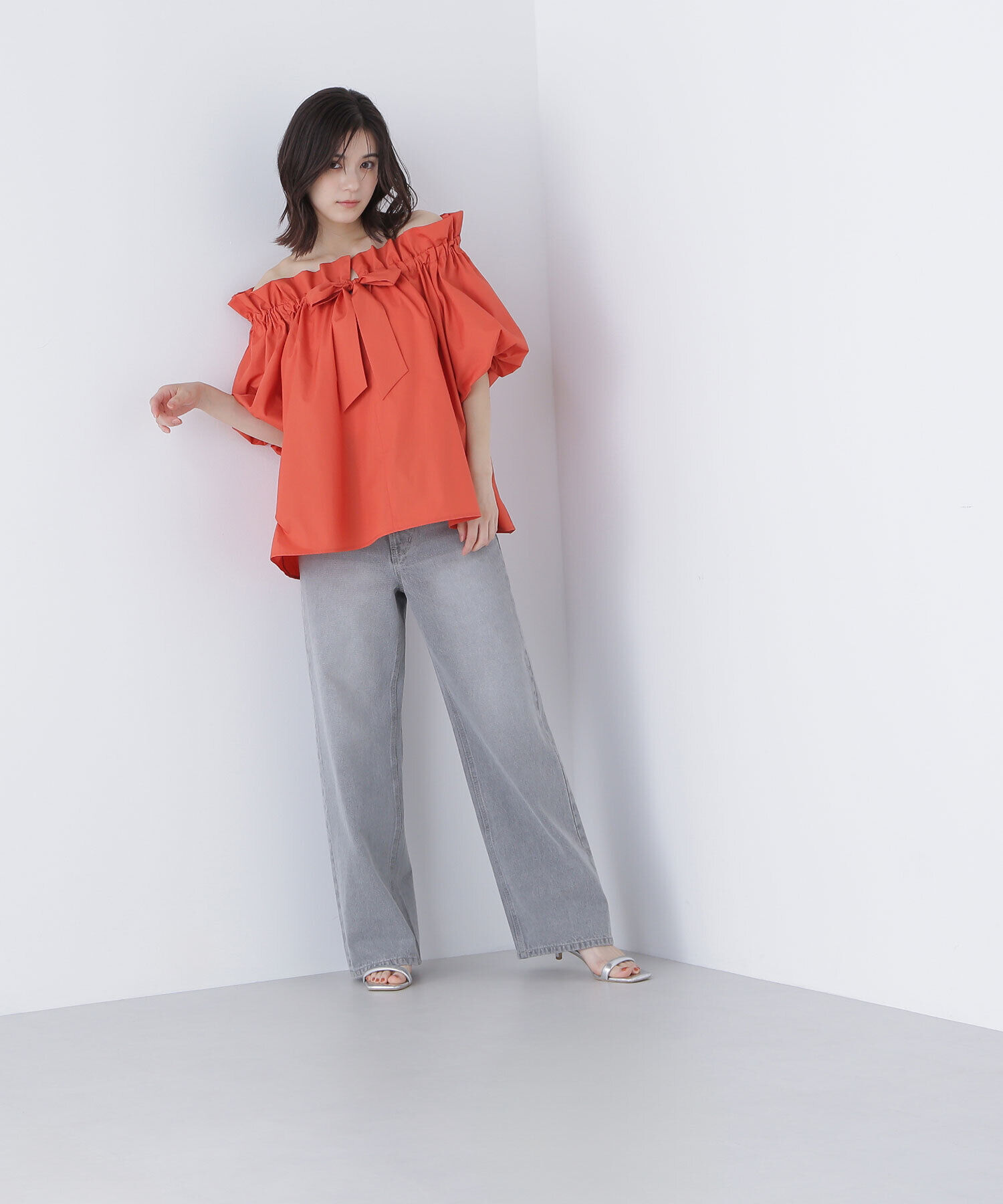  「2wayリボンボウブラウス」|シャツ・ブラウス|