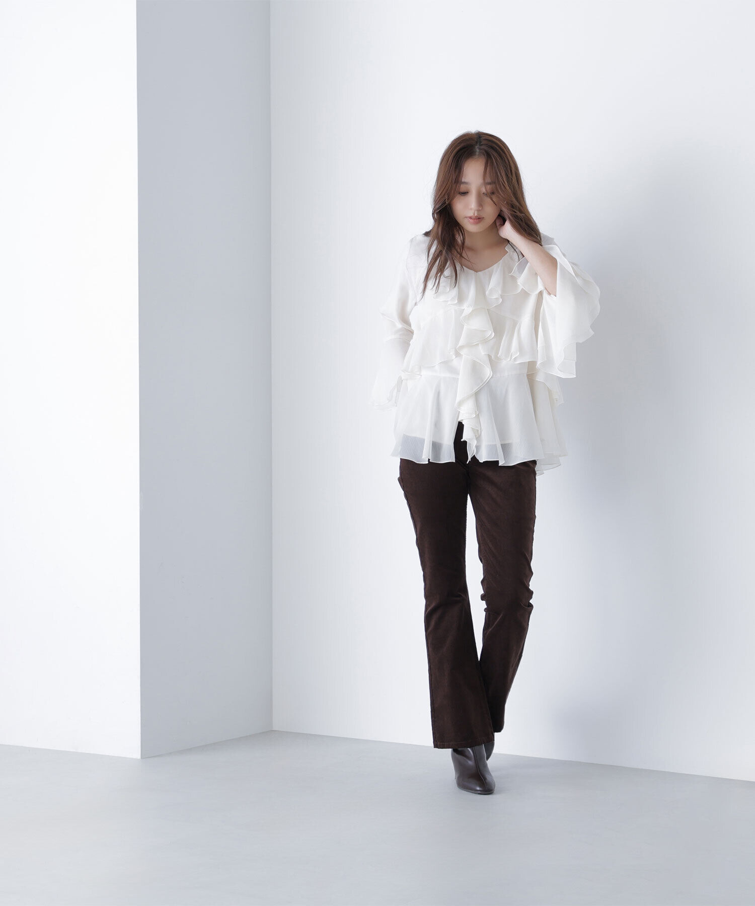  「ブーツカットコーデュロイパンツ」|その他|