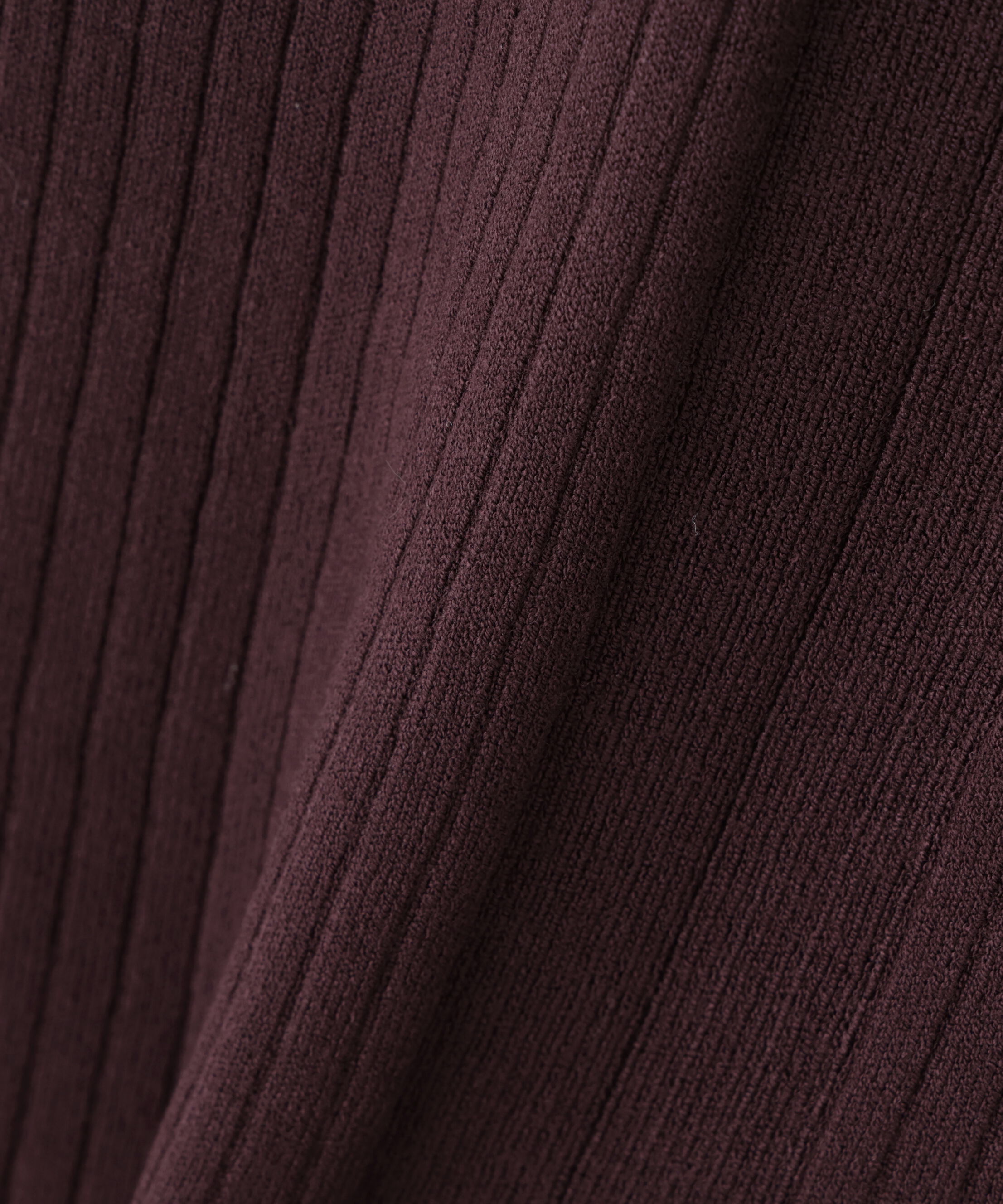  「Vネックハトメスリーブリブニット」|ニット・セーター|