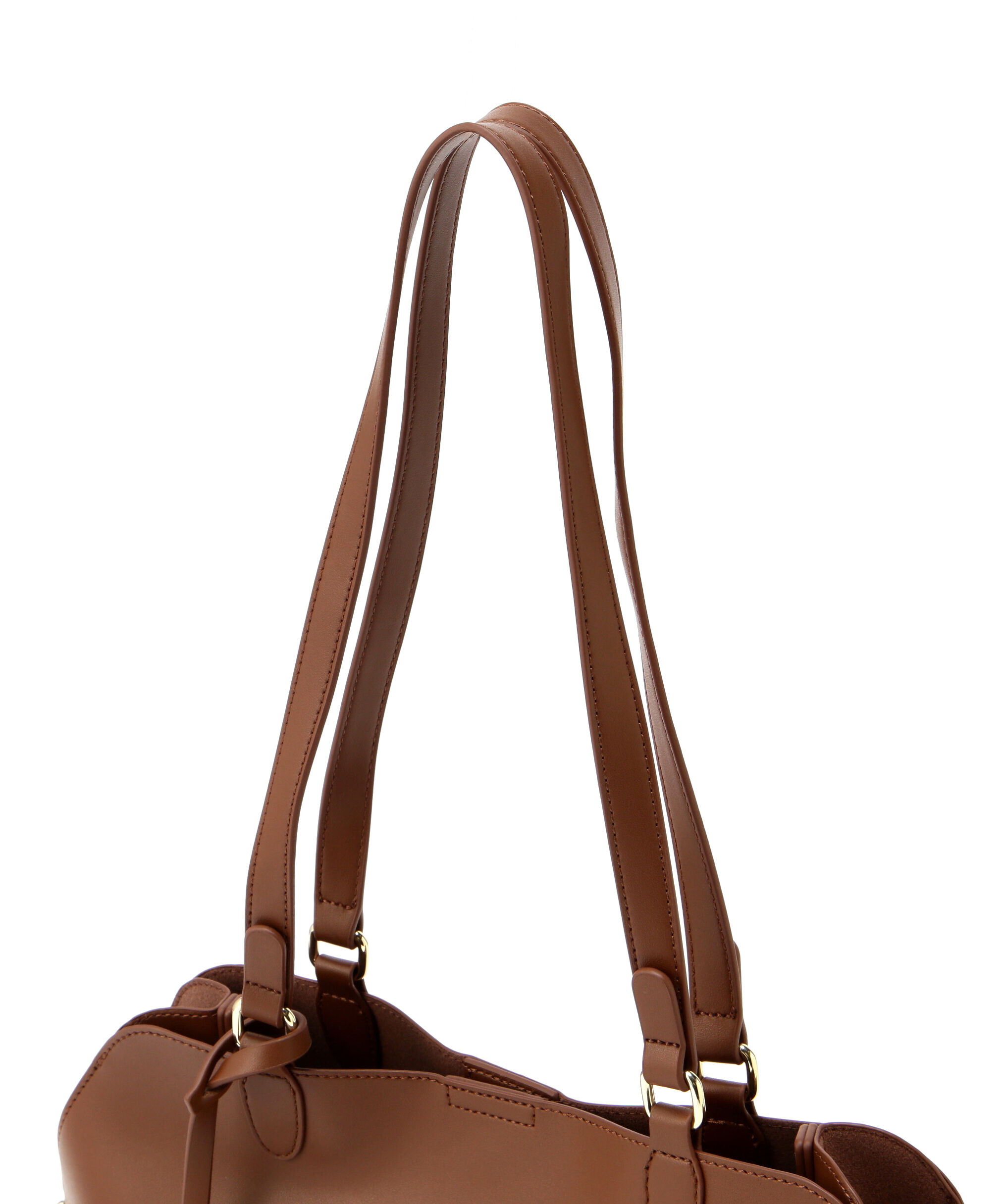  「ロングハンドルクラムトートバッグ」|トートバッグ|