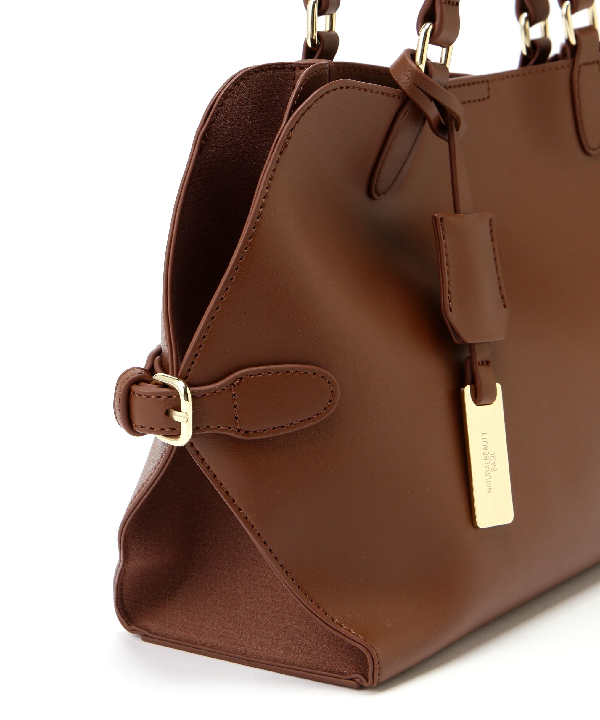  「ロングハンドルクラムトートバッグ」|トートバッグ|