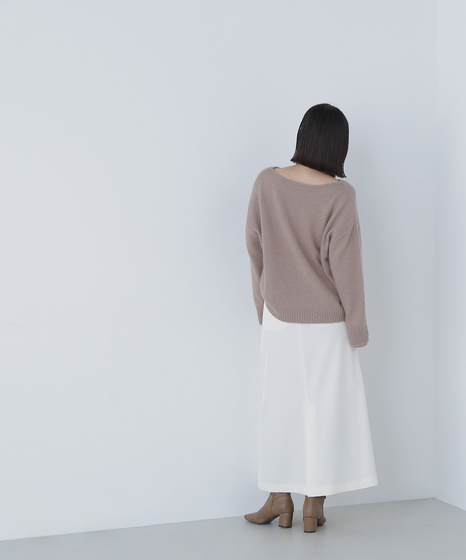  「フォックス混オーバーニット」|ニット・セーター|