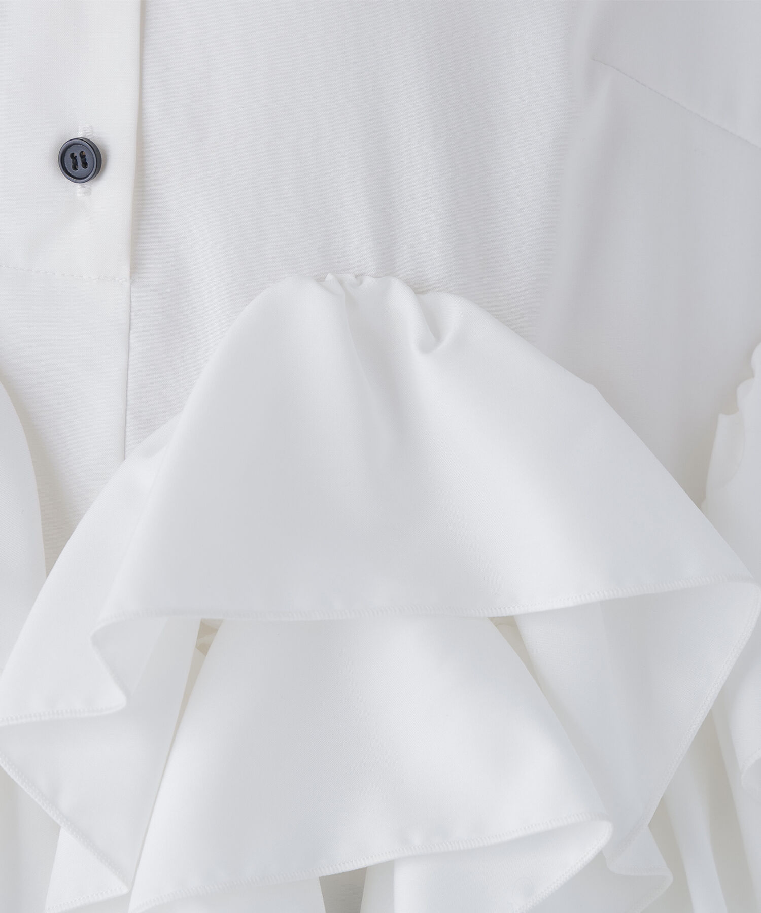  「ヘムデザインブラウス」|シャツ・ブラウス|