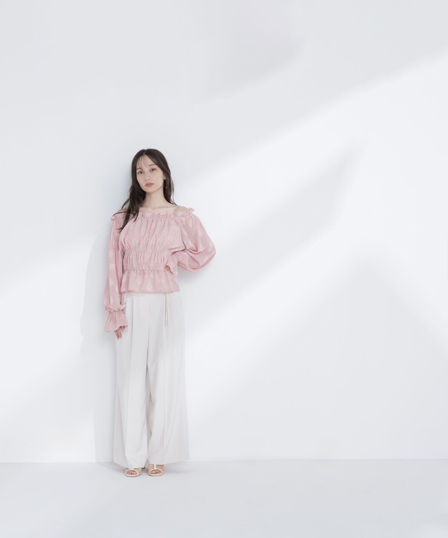  「ダブルベルトワイドパンツ」|その他|