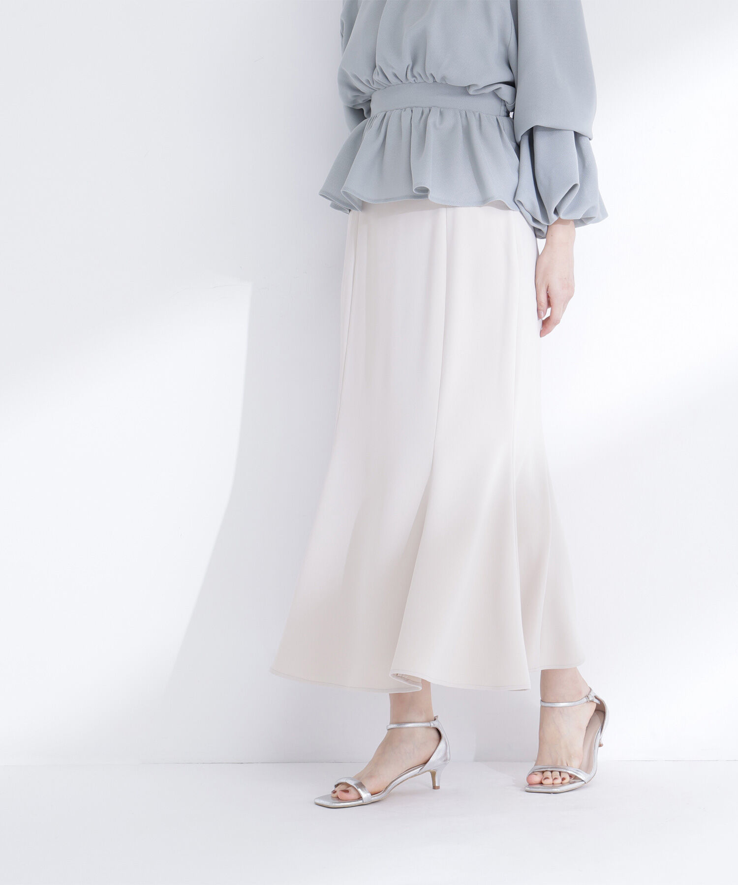  「パネル切替マーメイドスカート」|スカート|