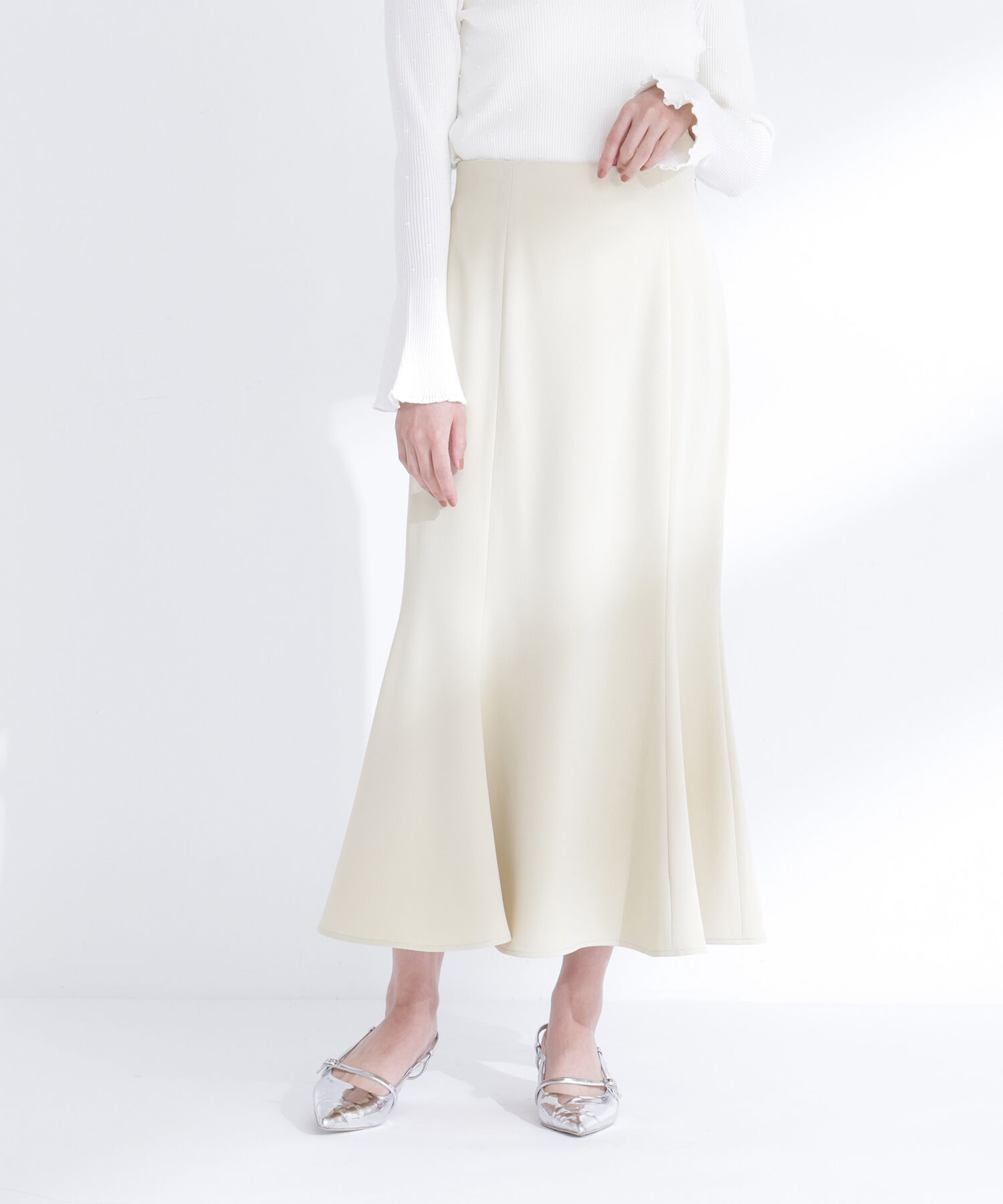  「パネル切替マーメイドスカート」|スカート|