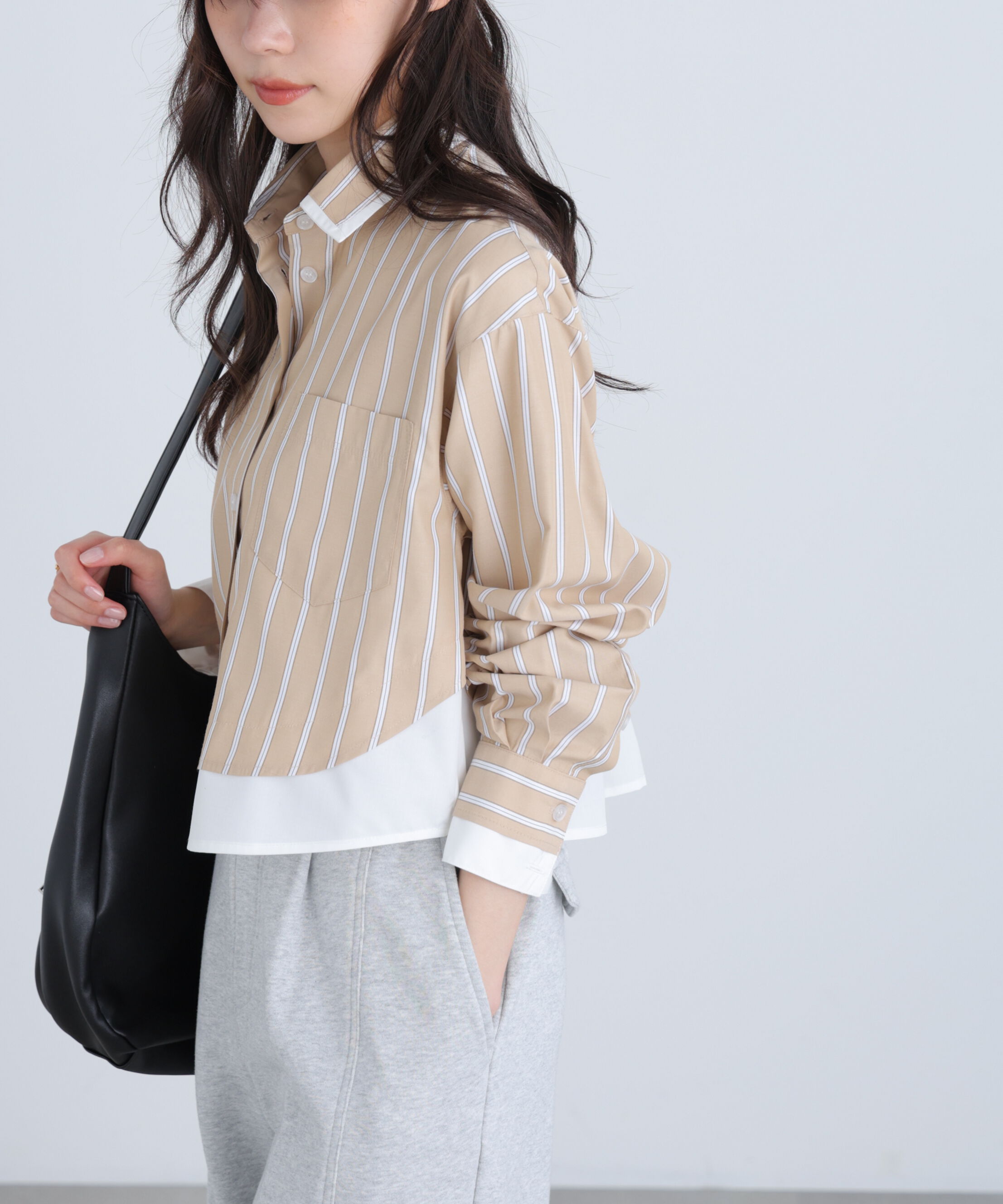  「レイヤード風シャツ」|シャツ・ブラウス|