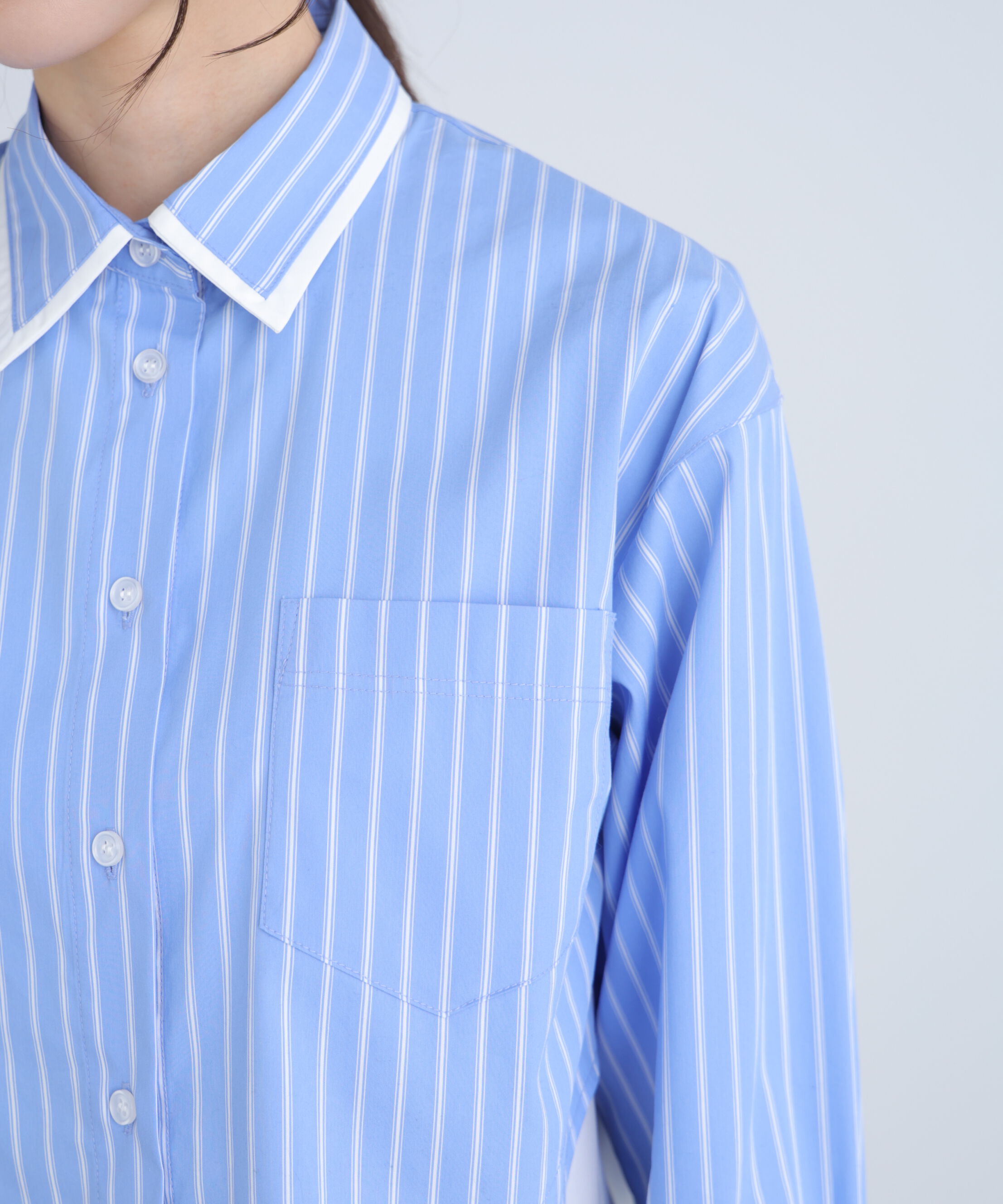  「レイヤード風シャツ」|シャツ・ブラウス|