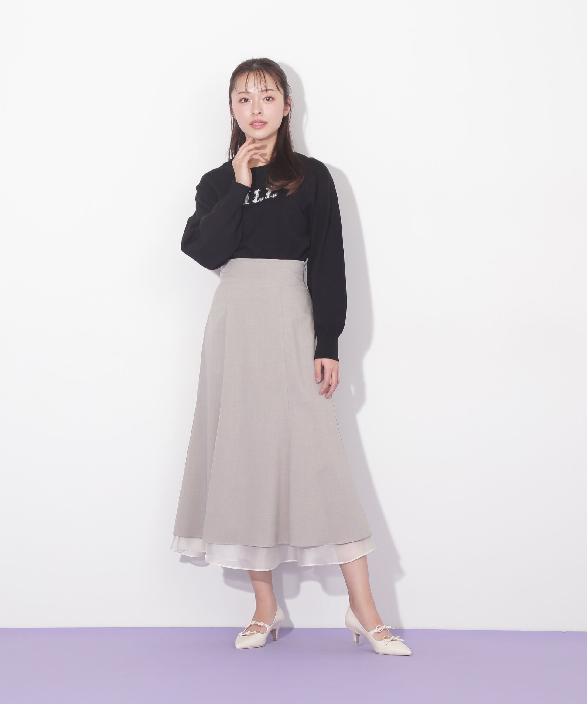  「ヘムシアーマーメイドスカート」|スカート|