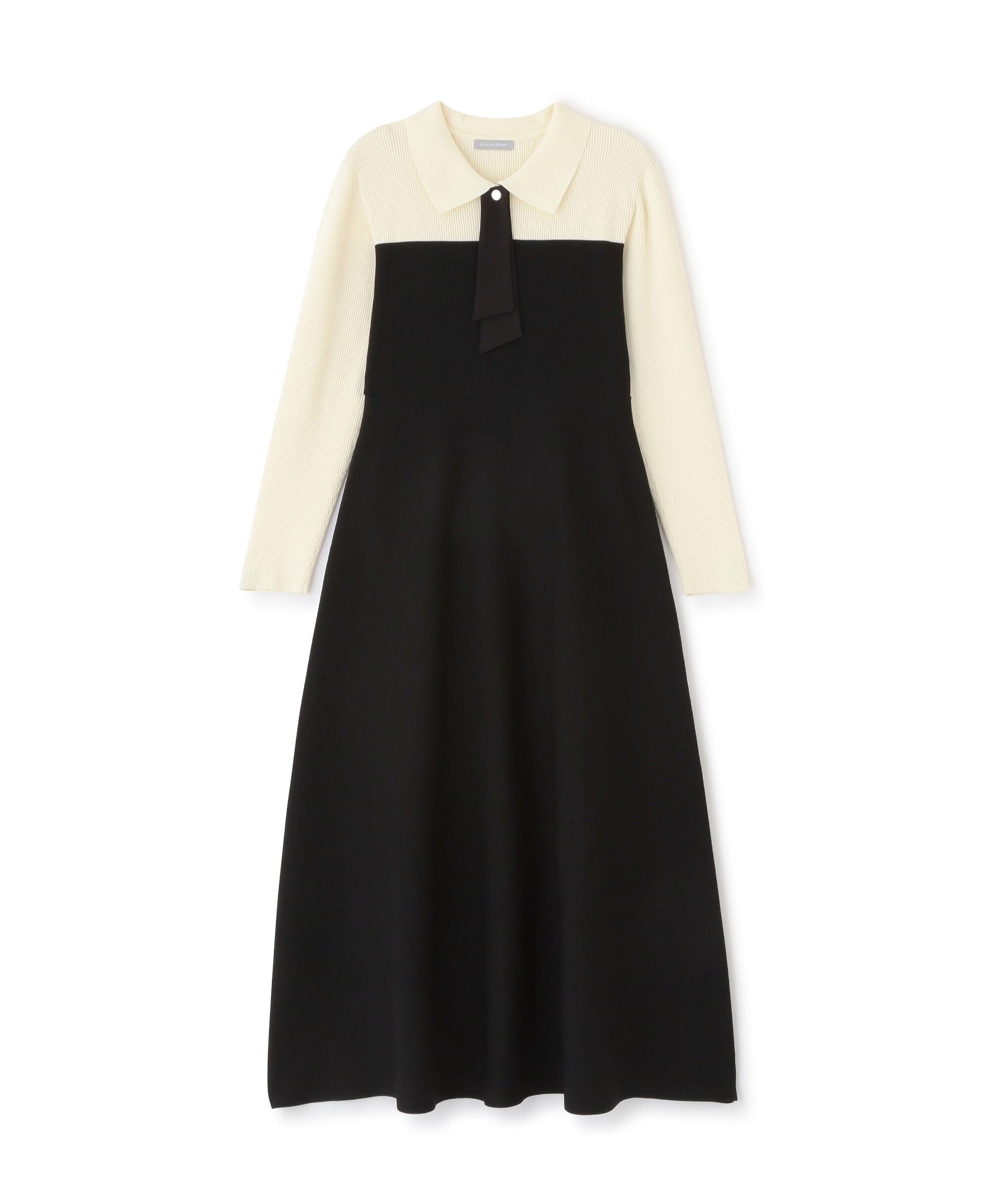  「2wayタイ付ソウバリフレアワンピース」|ワンピース|