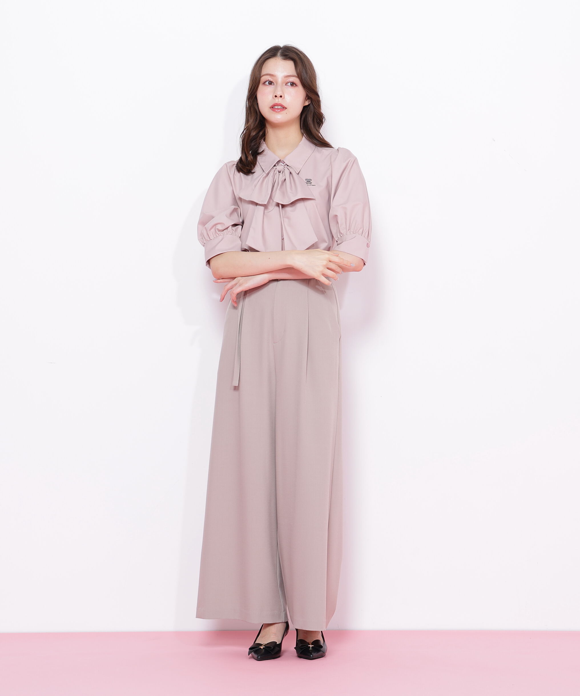  「リボンボウタイブラウス」|シャツ・ブラウス|