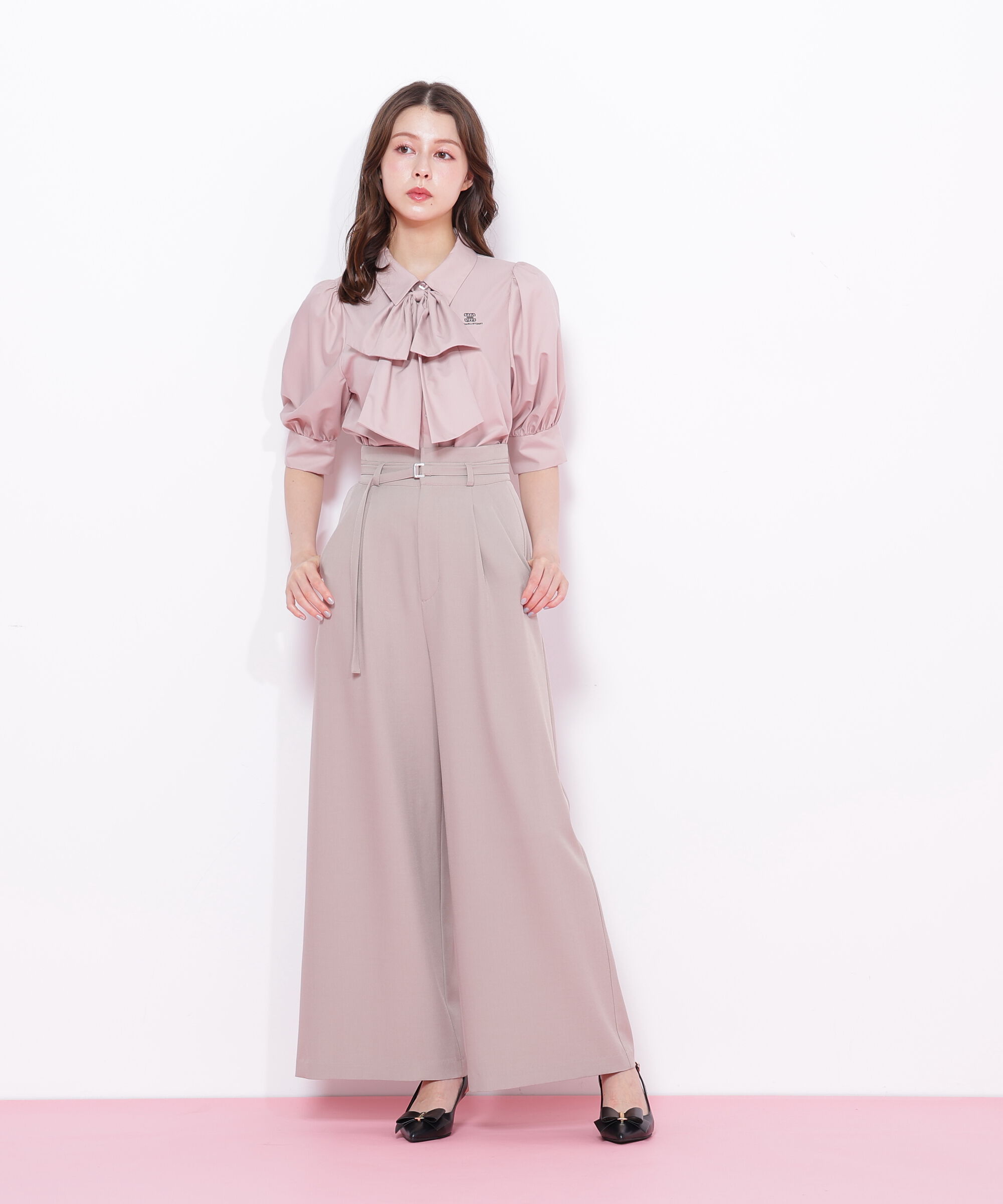  「リボンボウタイブラウス」|シャツ・ブラウス|