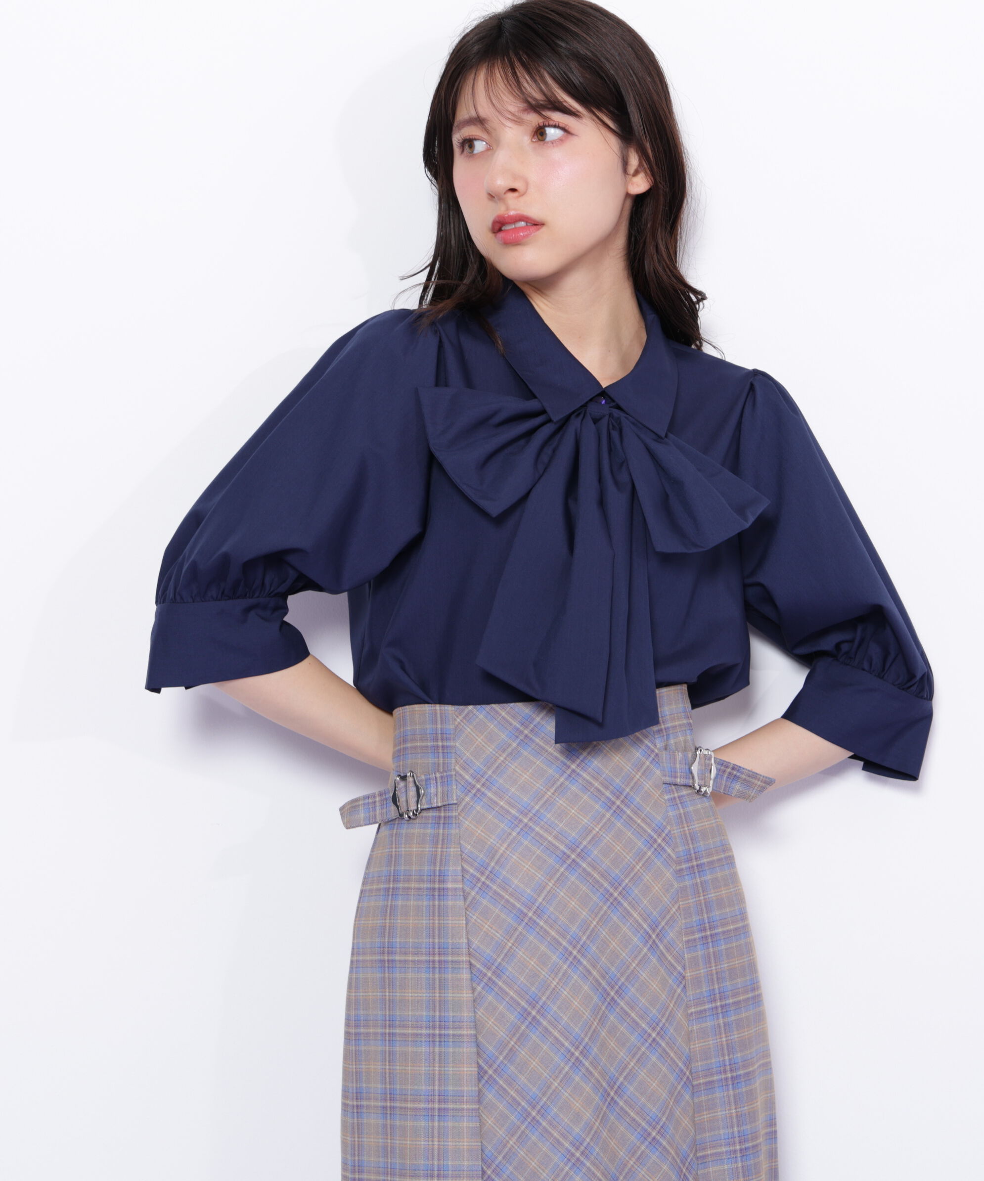  「リボンボウタイブラウス」|シャツ・ブラウス|