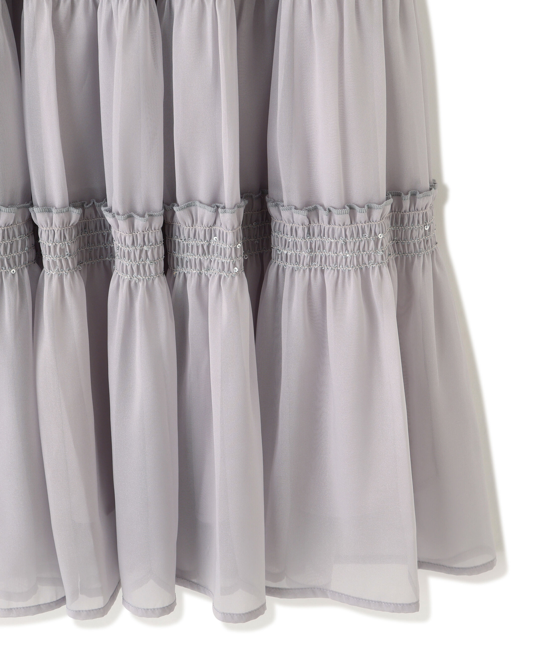  「シャイニーティアードスカート」|スカート|