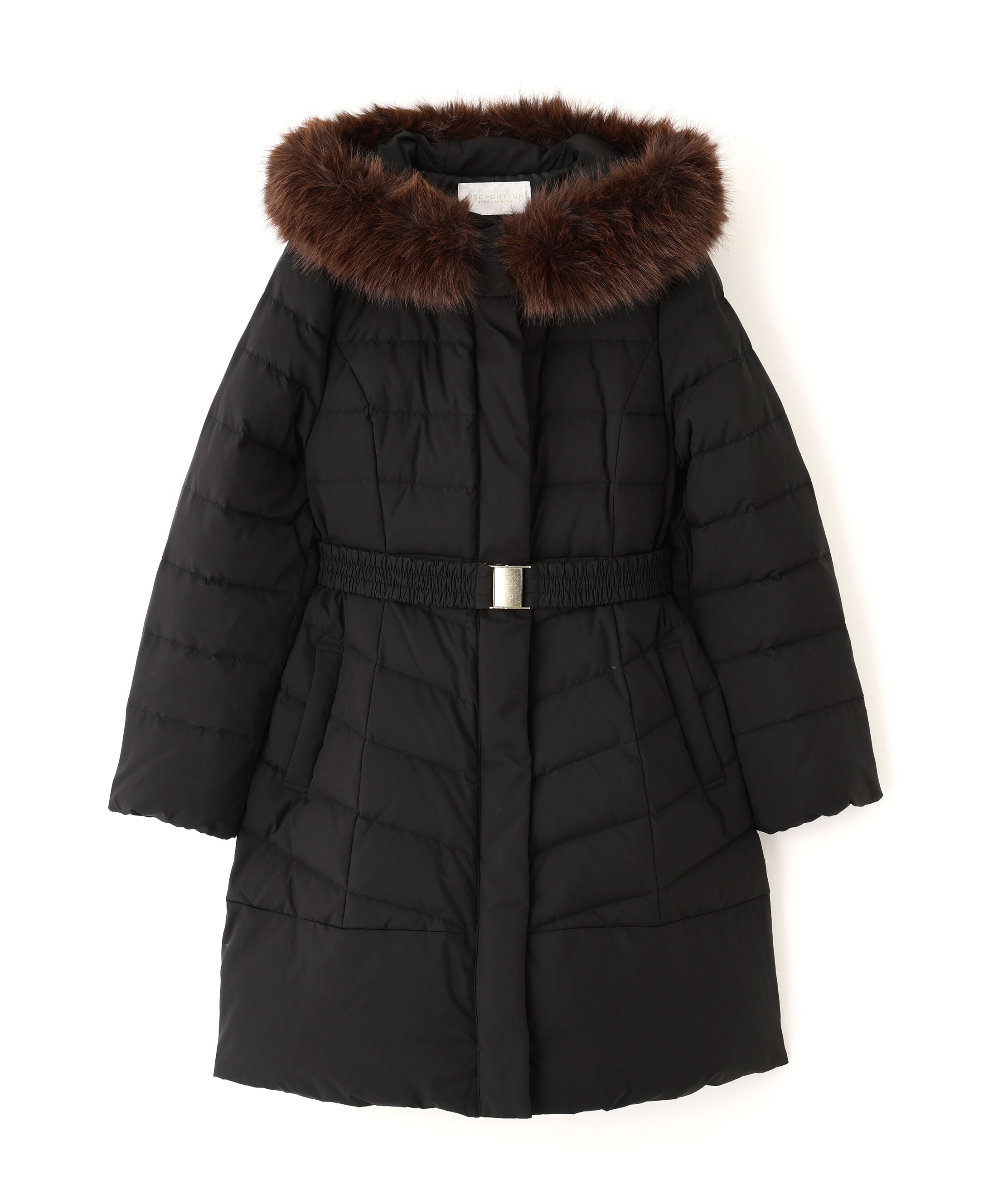 PROPORTION BODY DRESSING「ベルト付ダウン 25AW」|その他|