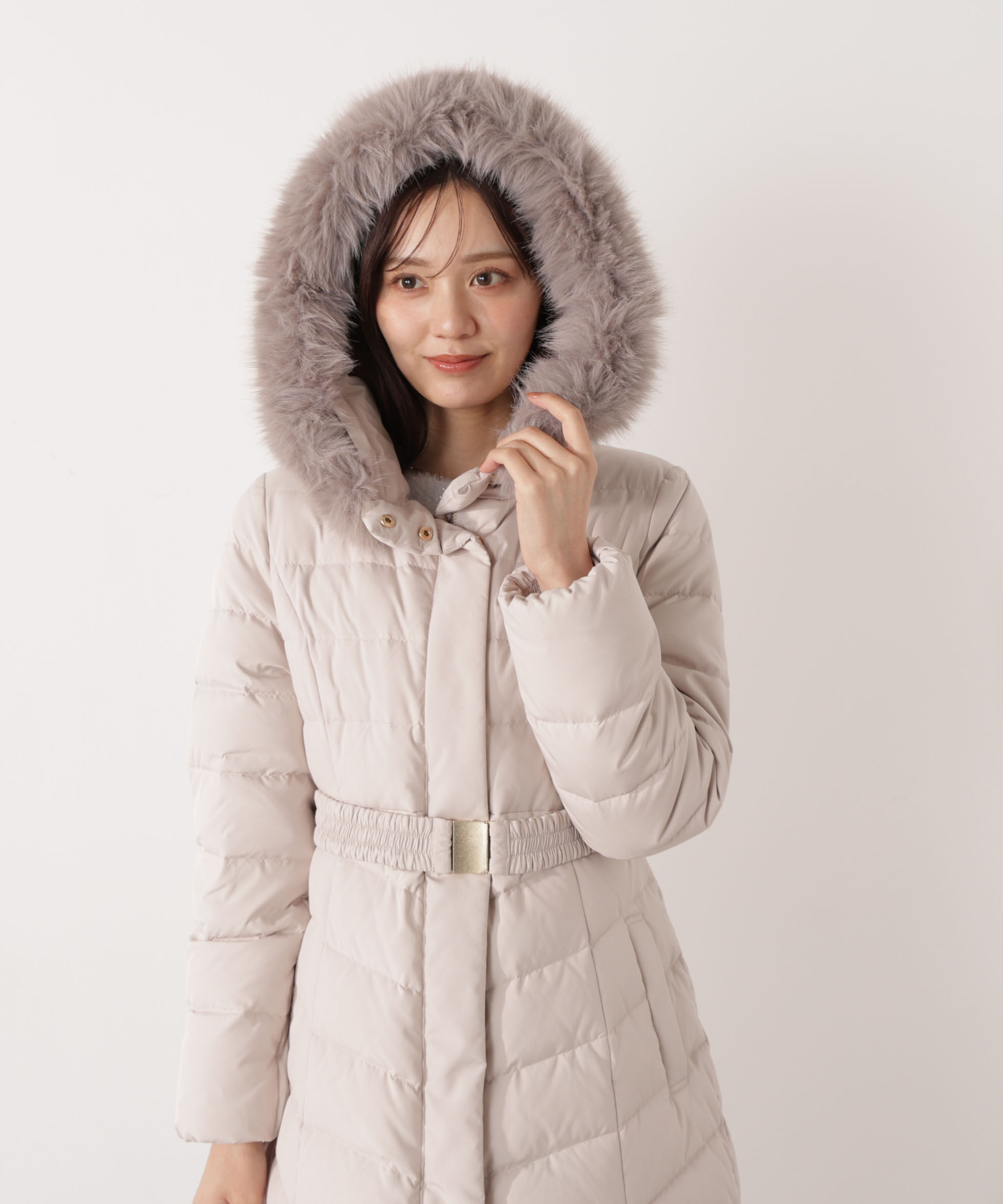 PROPORTION BODY DRESSING「ベルト付ダウン 25AW」|その他|