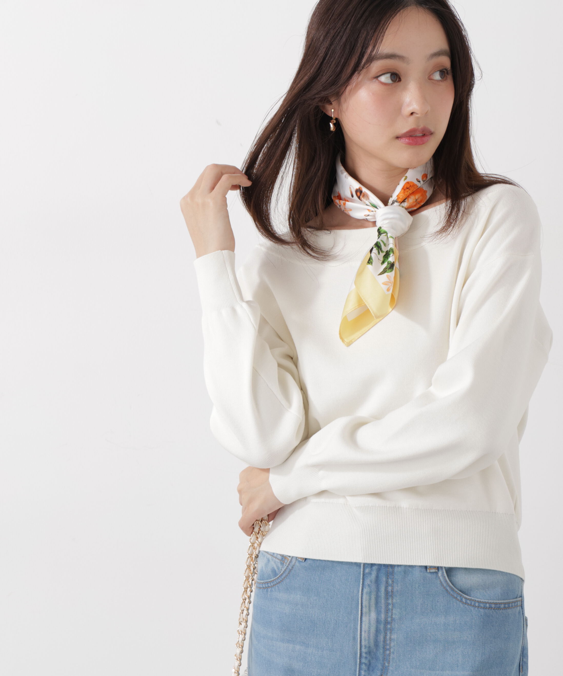 PROPORTION BODY DRESSING「2wayベーシックニット　　26SS」|ニット・セーター|