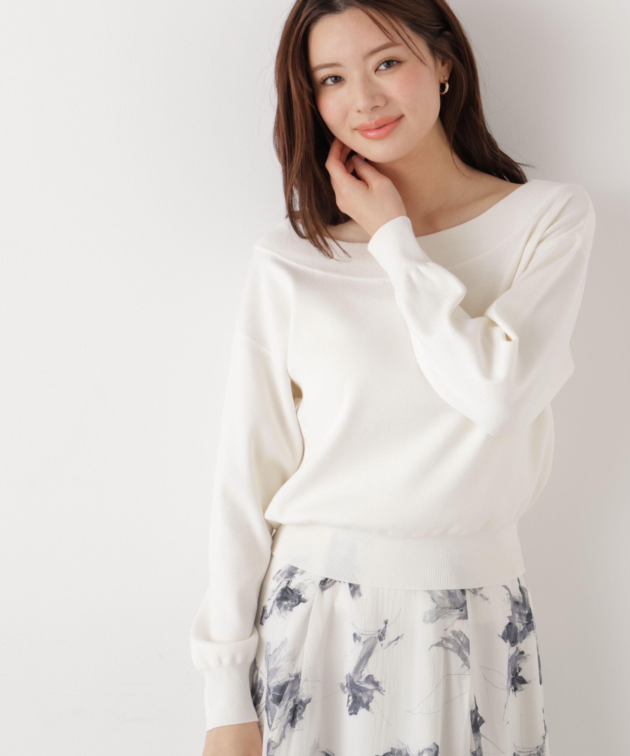 PROPORTION BODY DRESSING「2wayベーシックニット　　26SS」|ニット・セーター|