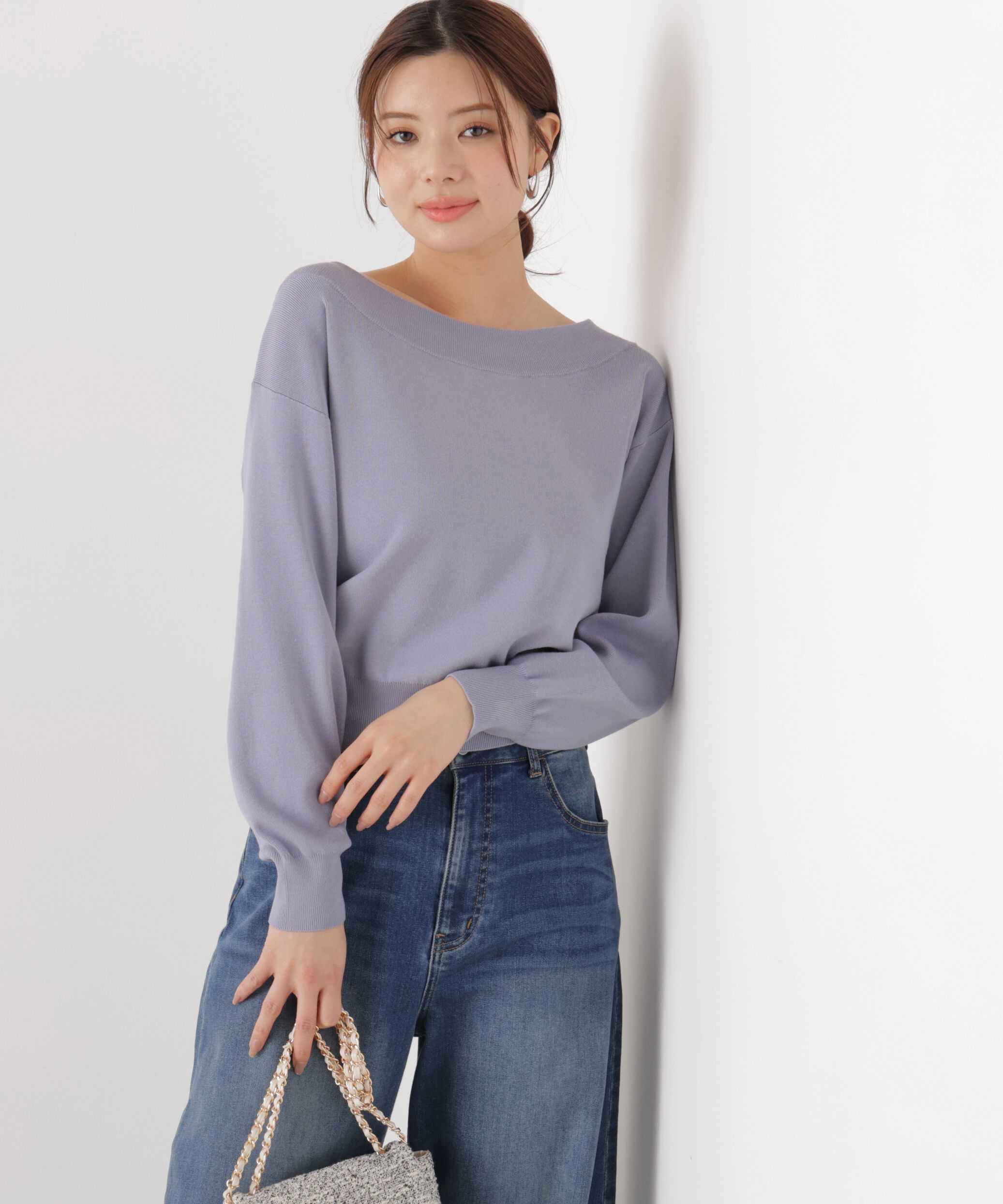 PROPORTION BODY DRESSING「2wayベーシックニット　　26SS」|ニット・セーター|