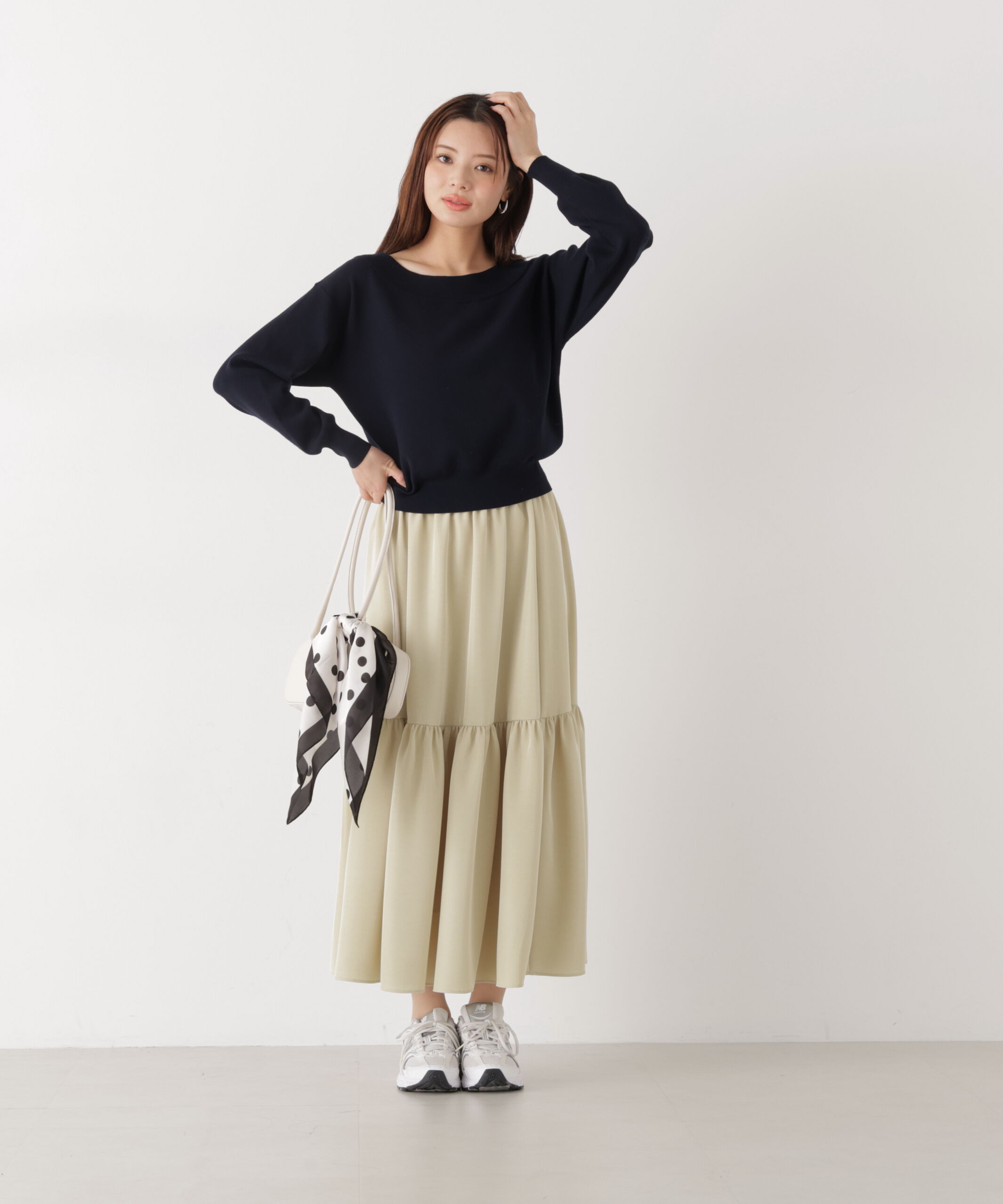 PROPORTION BODY DRESSING「2wayベーシックニット　　26SS」|ニット・セーター|