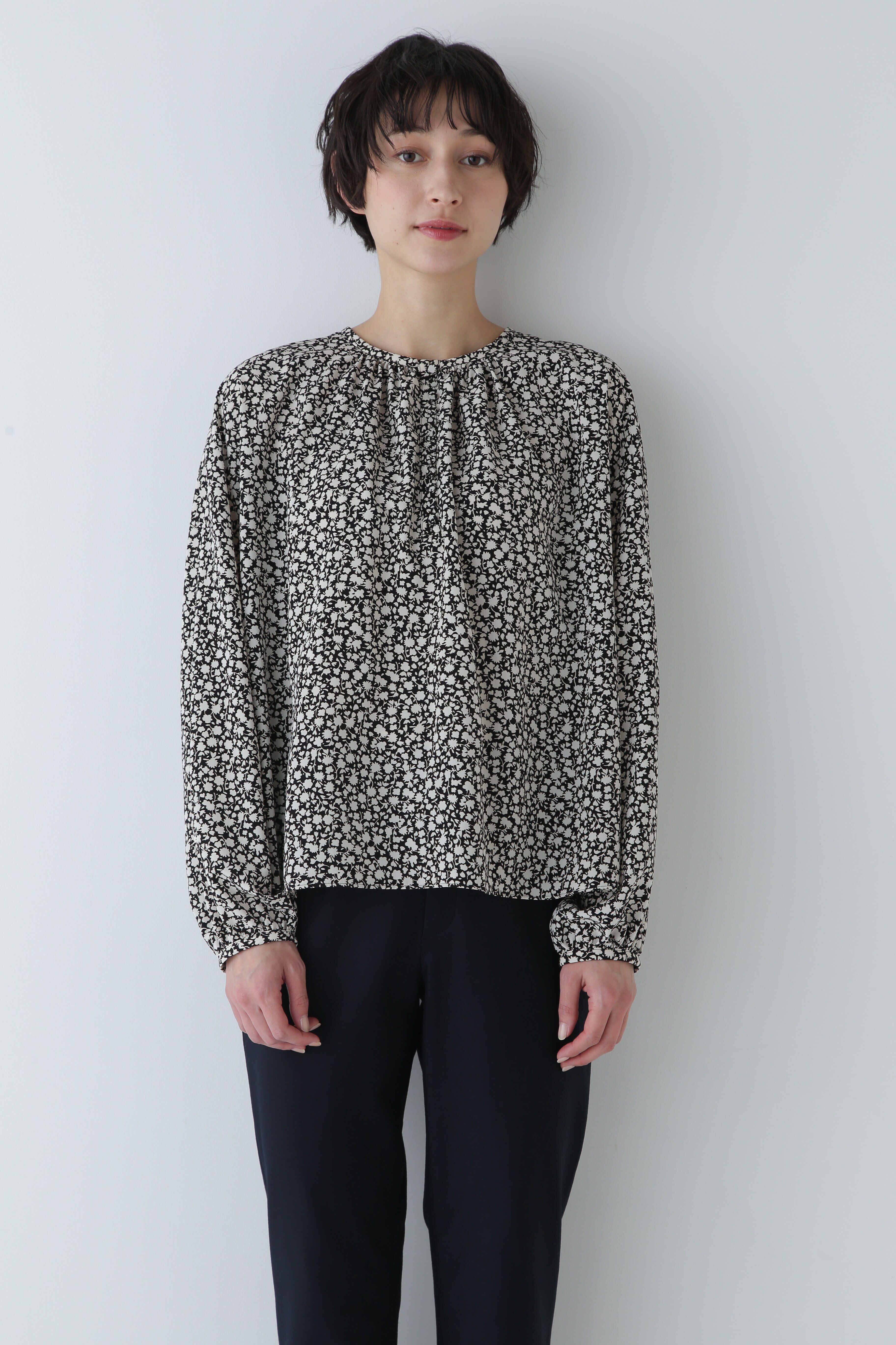  「◆フラワープリントブラウス」|シャツ・ブラウス|