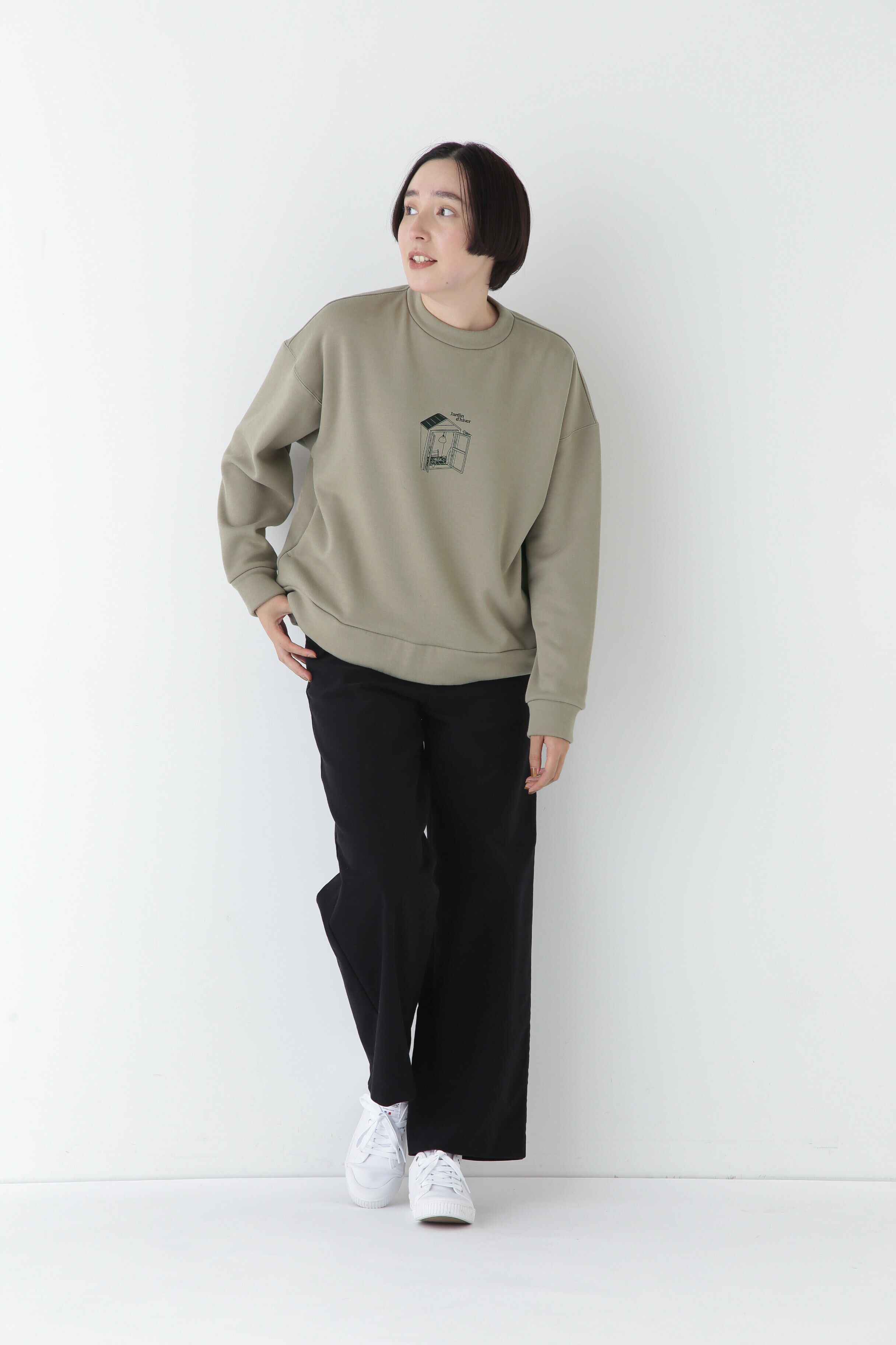  「Ｙｕｎｏｓｕｋｅコラボイラストプリントボトルネックスウェット」|Tシャツ・カットソー|