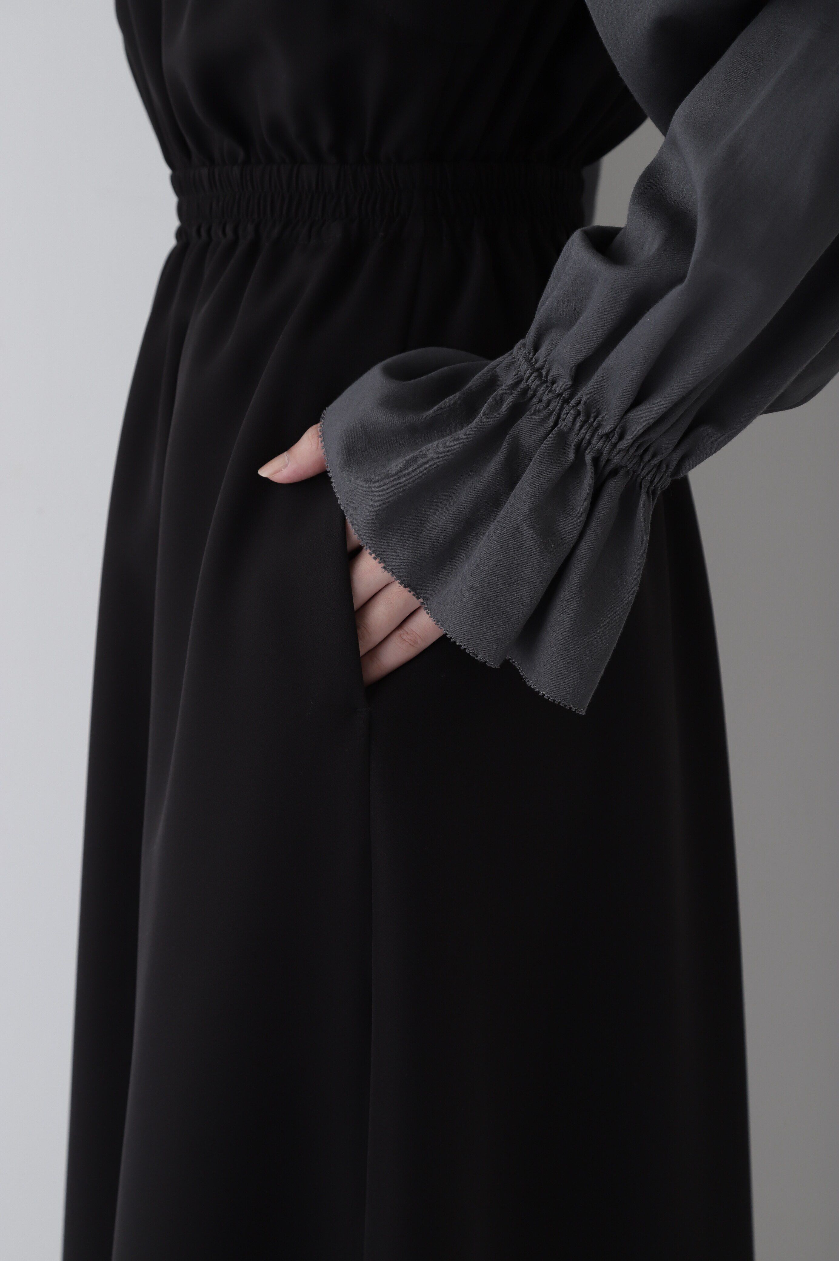  「◆ダブルクロスノースリーブワンピース」|ワンピース|