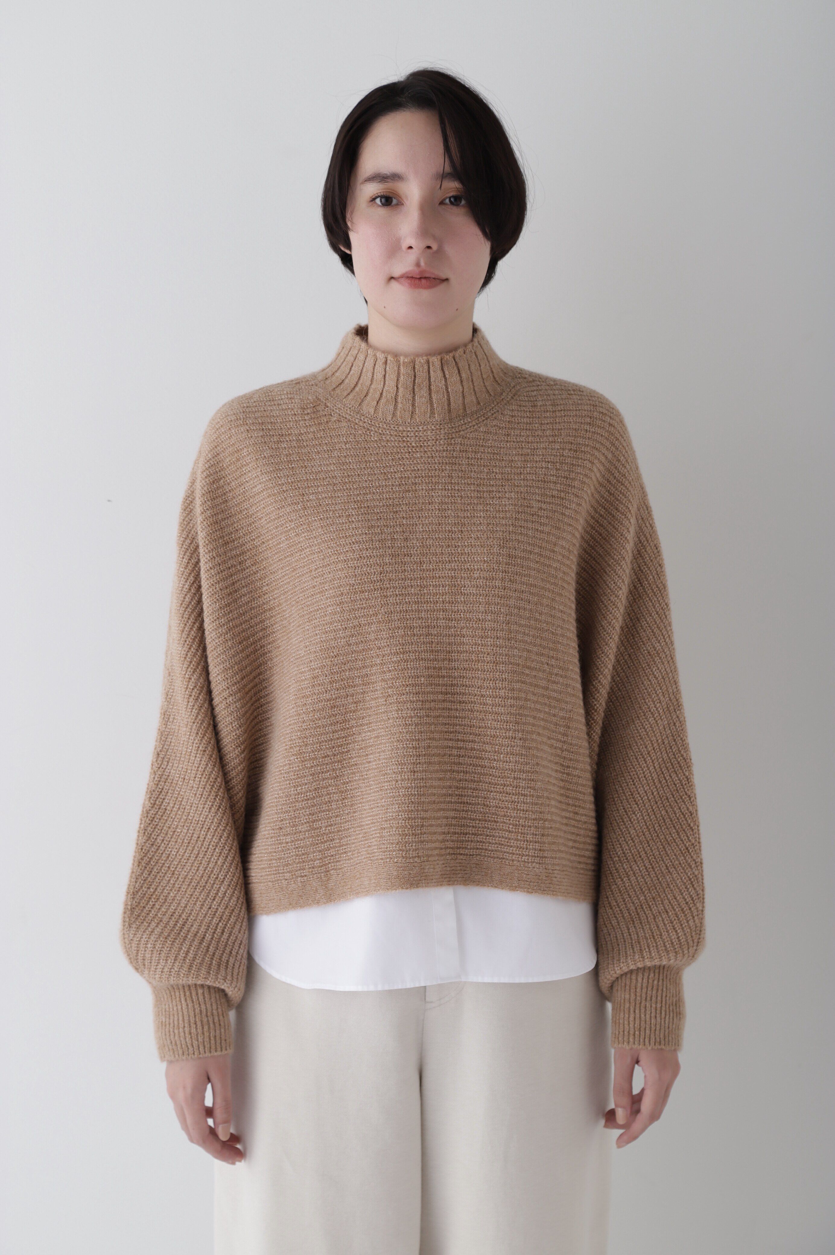  「◆ラメ畦プルオーバー」|ニット・セーター|