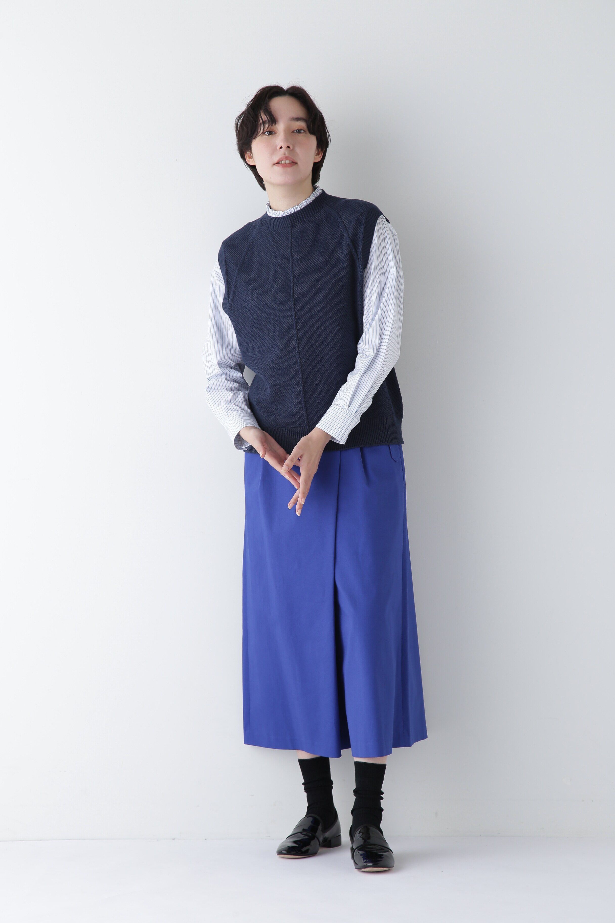  「◆スタンドフリルドビーブラウス」|シャツ・ブラウス|