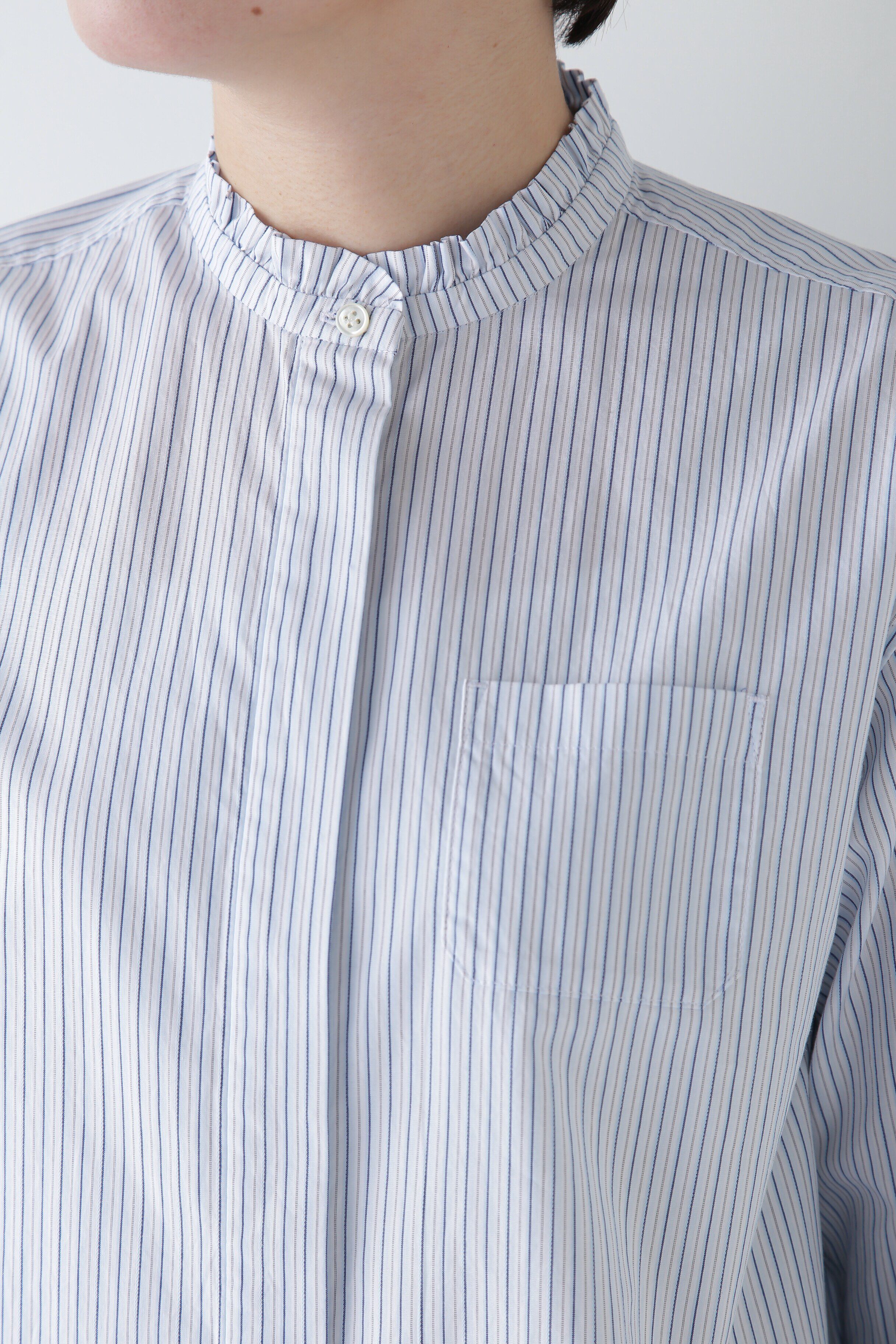  「◆スタンドフリルドビーブラウス」|シャツ・ブラウス|