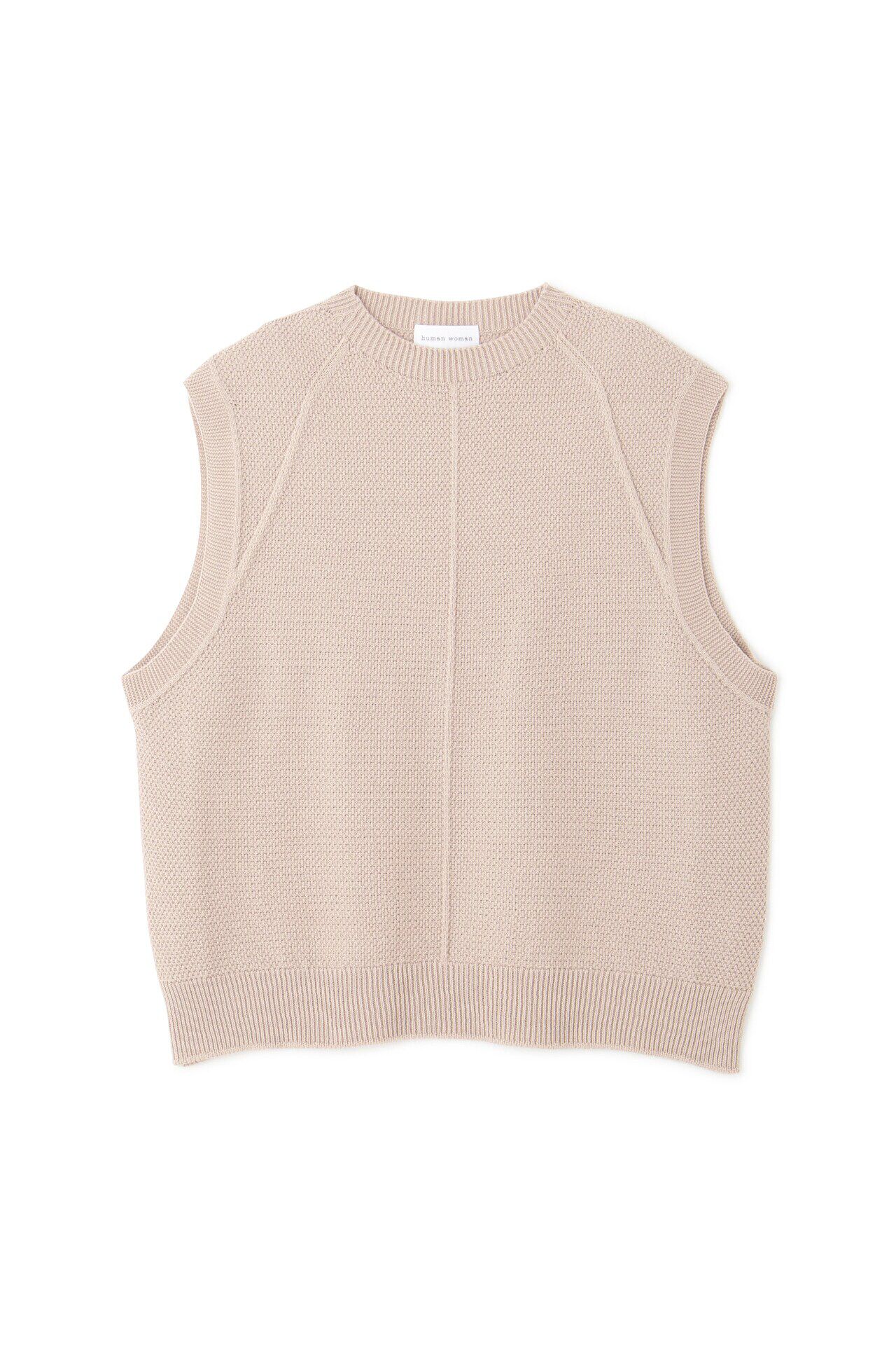  「◆【ウォッシャブル】コットンポリエステルリンクスベスト」|ニット・セーター|