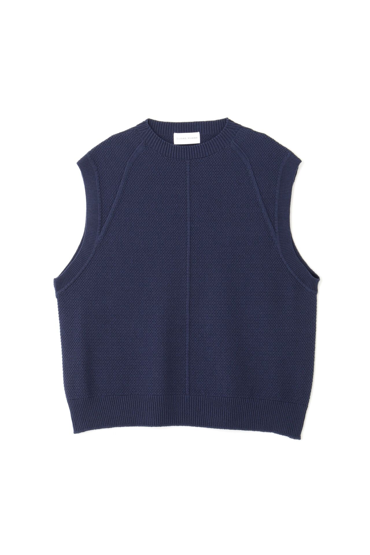  「◆【ウォッシャブル】コットンポリエステルリンクスベスト」|ニット・セーター|