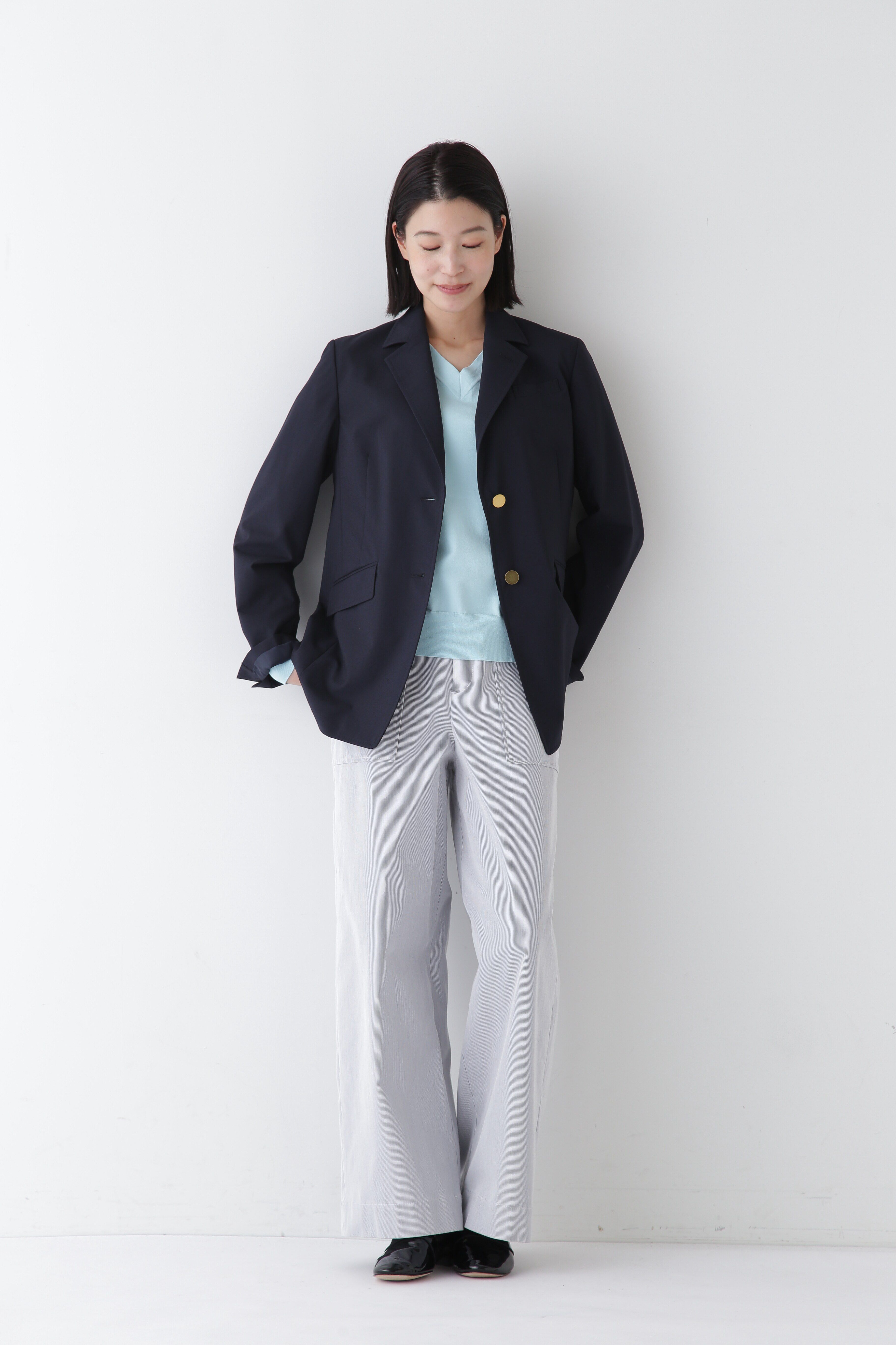  「◆コードストレッチベイカーセミワイドパンツ」|その他|