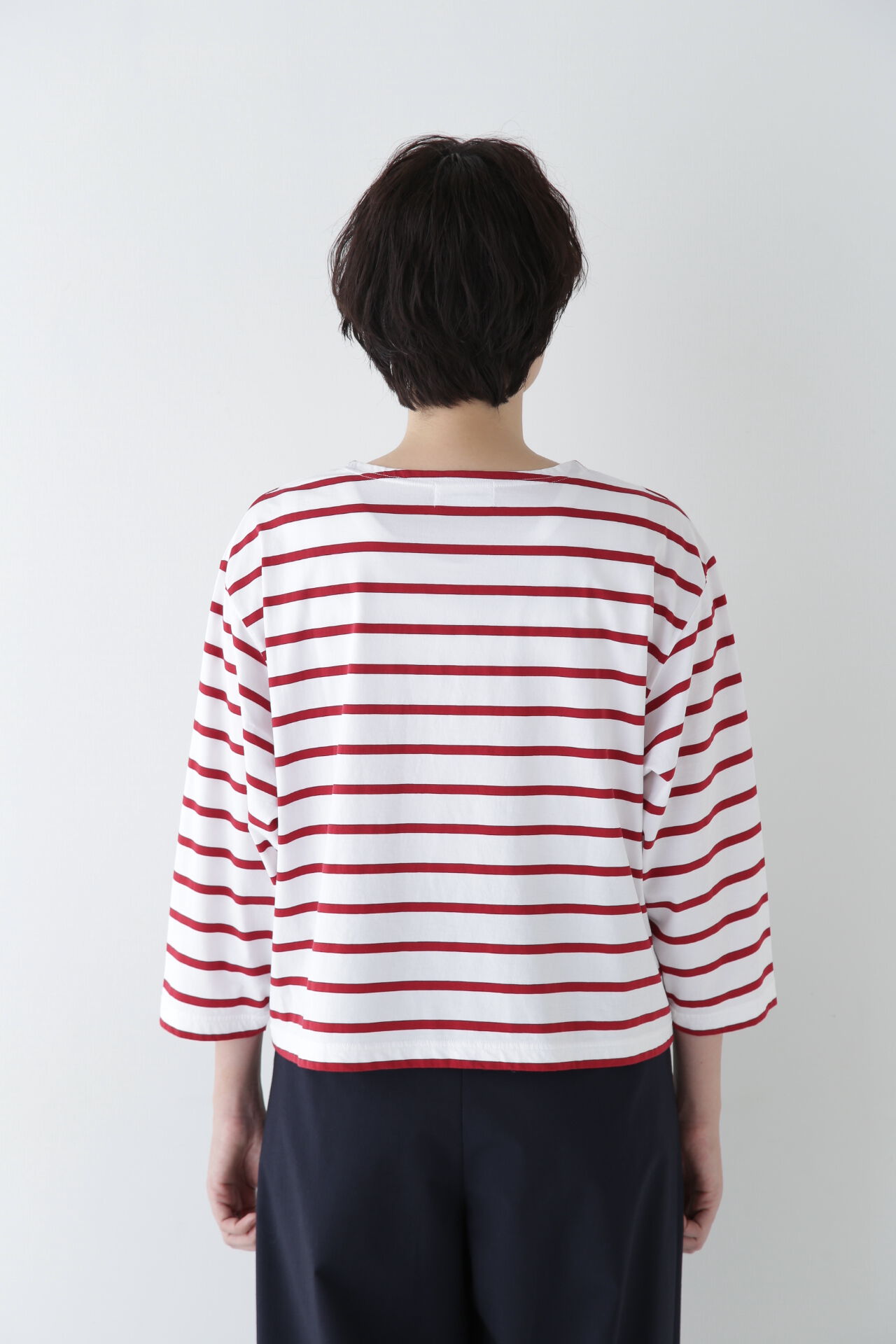  「◆ハイゲージボーダープルオーバー」|Tシャツ・カットソー|