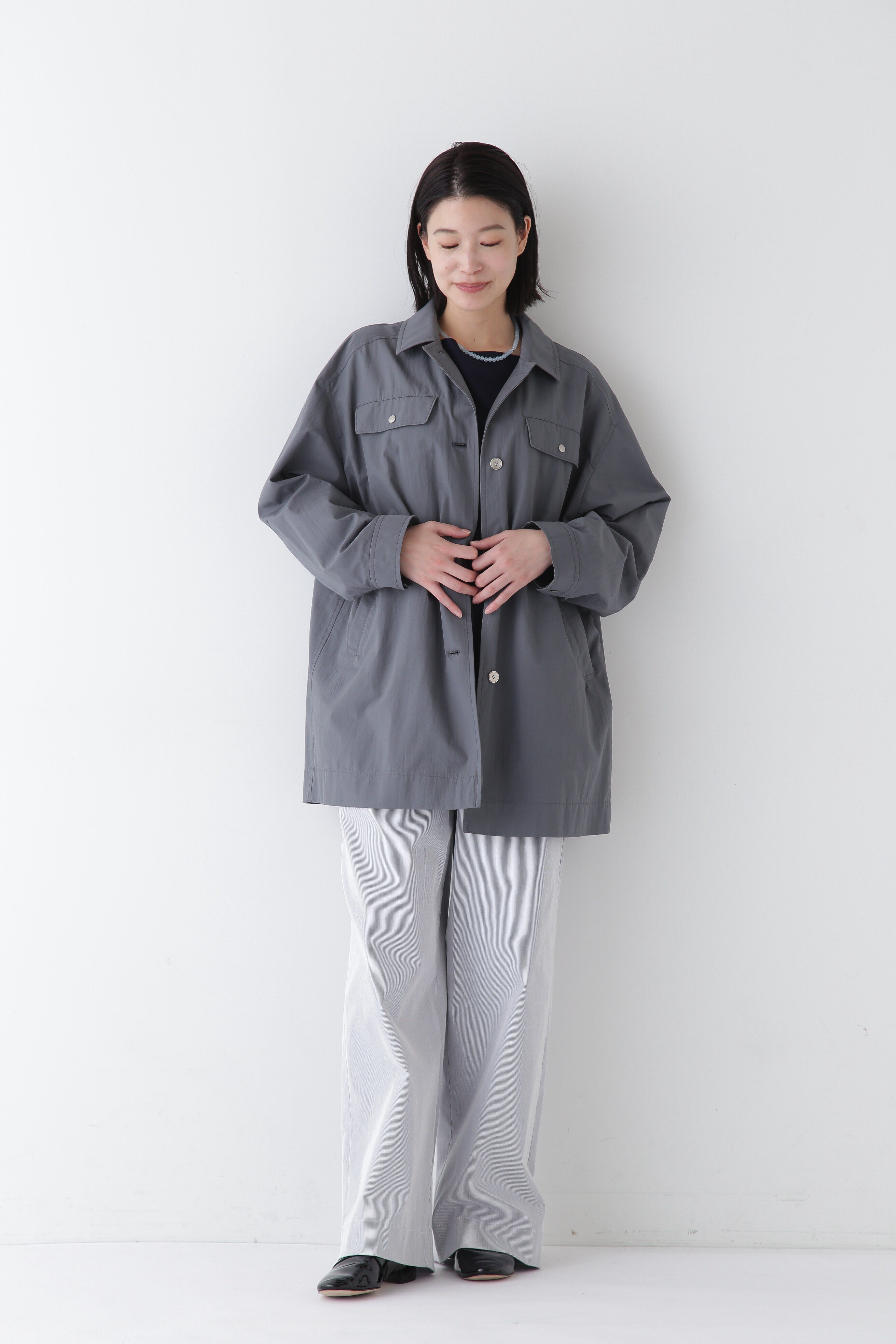  「◆コットンナイロンダンプユーティリティブルゾン」|ブルゾン・スタジャン|