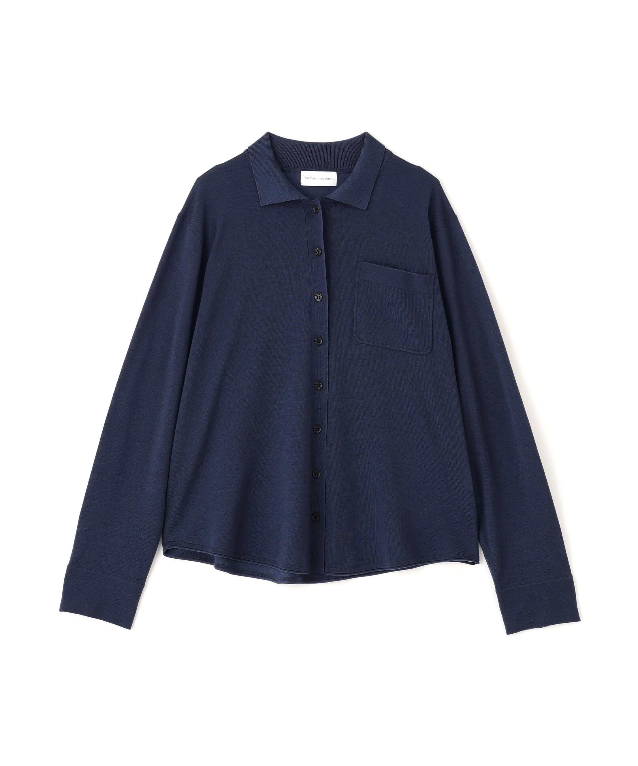  「◆クリアウール混ニットシャツ」|ニット・セーター|