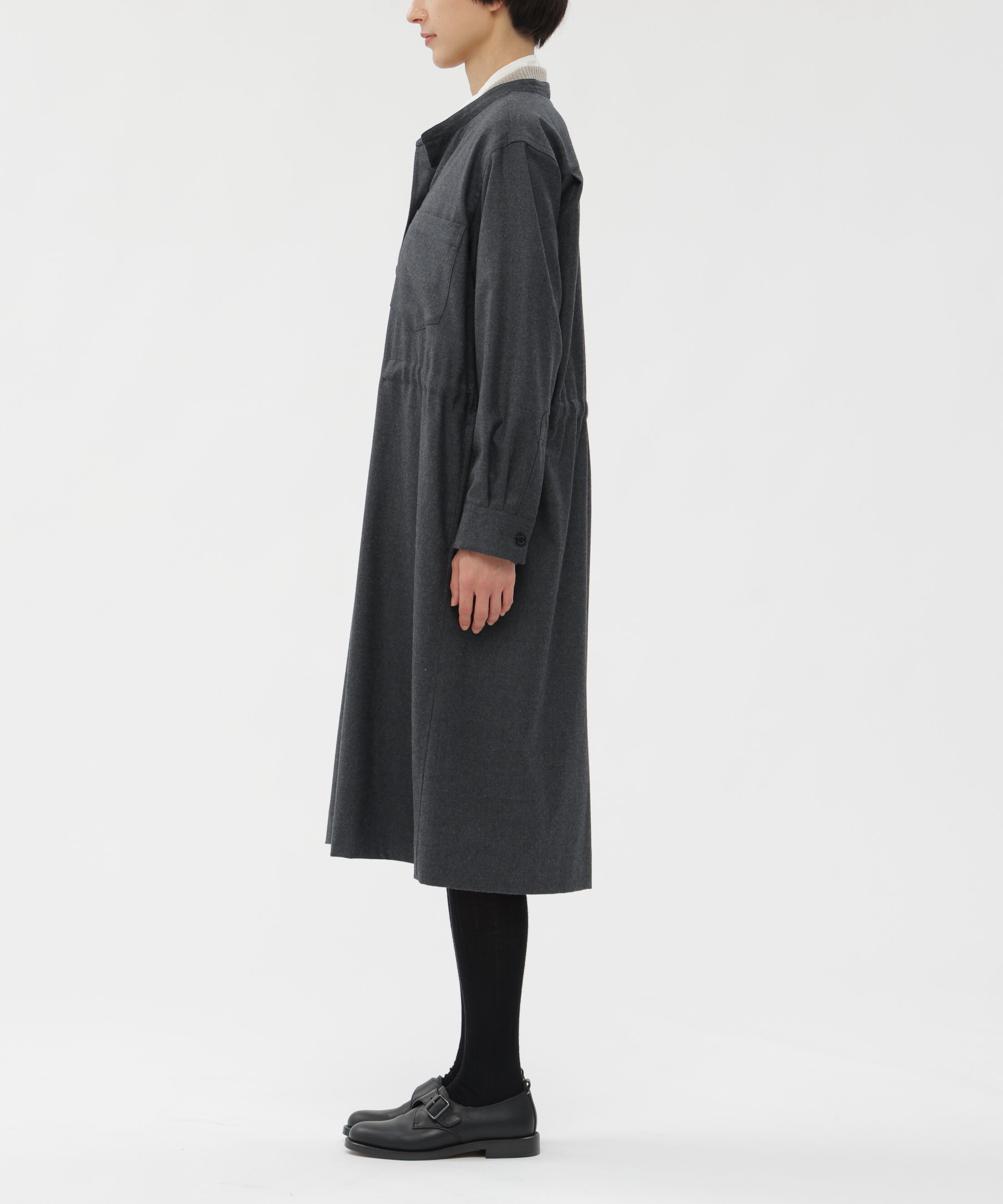  「LIGHT FLANNEL DRESS」|ワンピース|