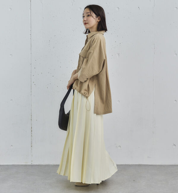 Doux archives「【セットアップ対応】スキッパードロストシャツ」|シャツ・ブラウス|