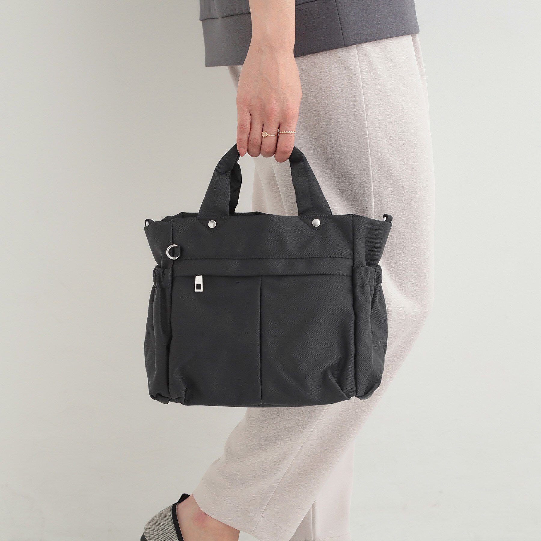 SHOO･LA･RUE「【撥水】9ポケットトート」|トートバッグ|