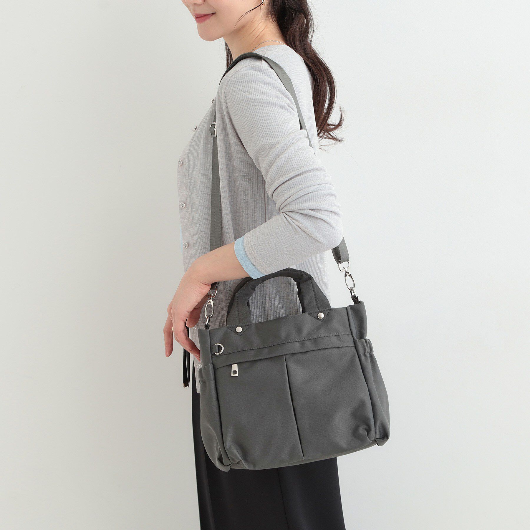 SHOO･LA･RUE「【撥水】9ポケットトート」|トートバッグ|