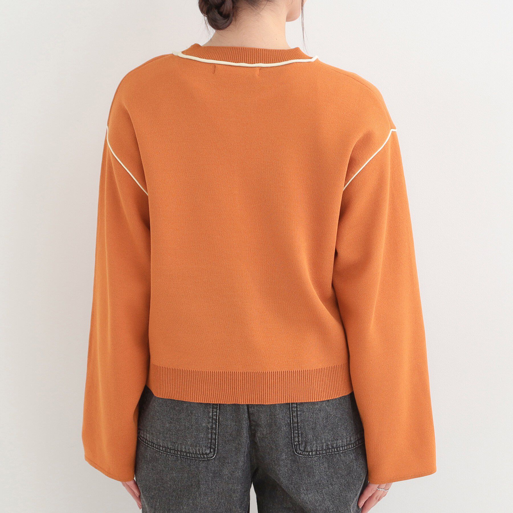 SHOO･LA･RUE「ダブルフェイス配色ニット」|ニット・セーター|